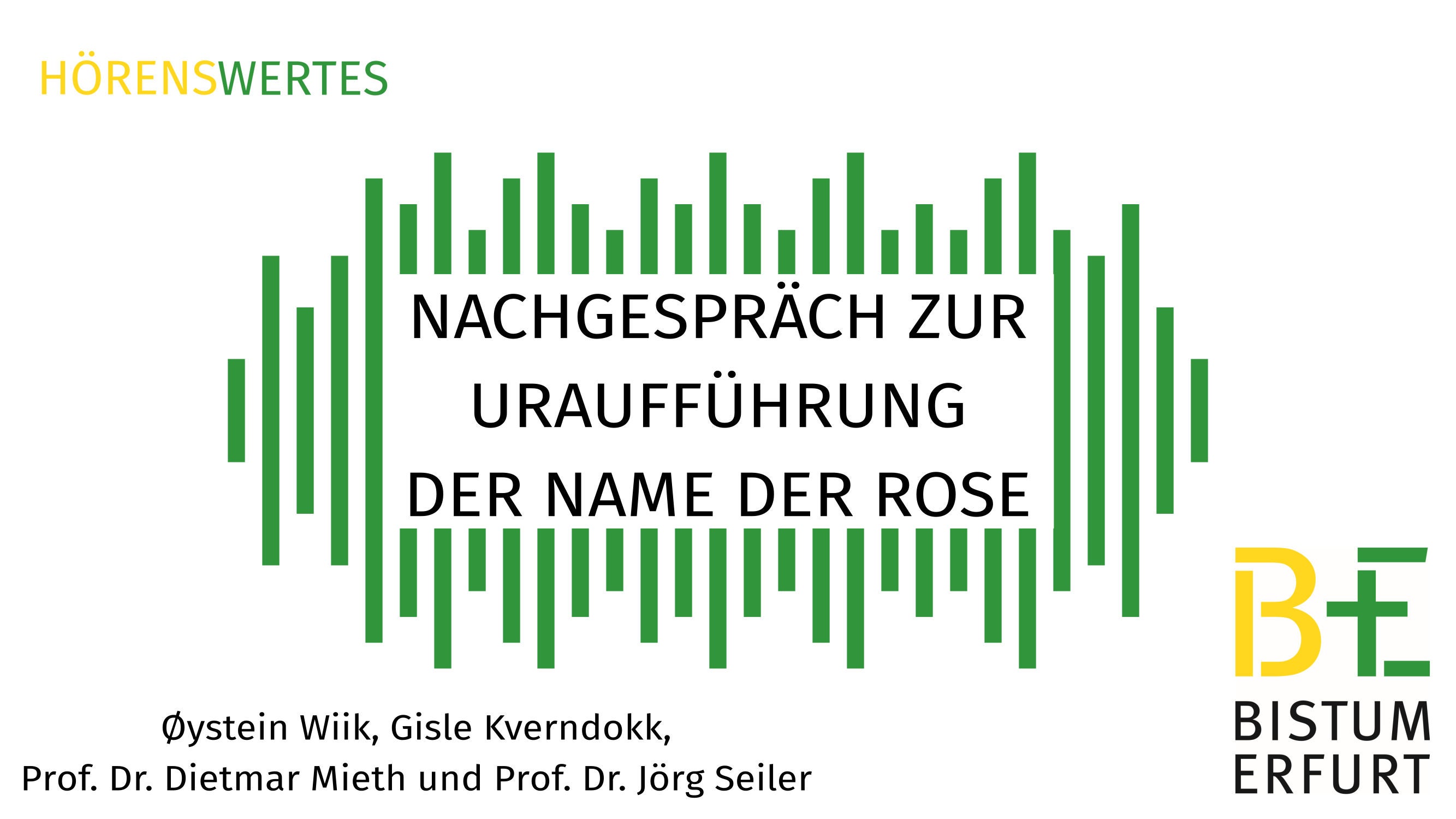 Nachgespräch zur Uraufführung der Name der Rose - Teil 1