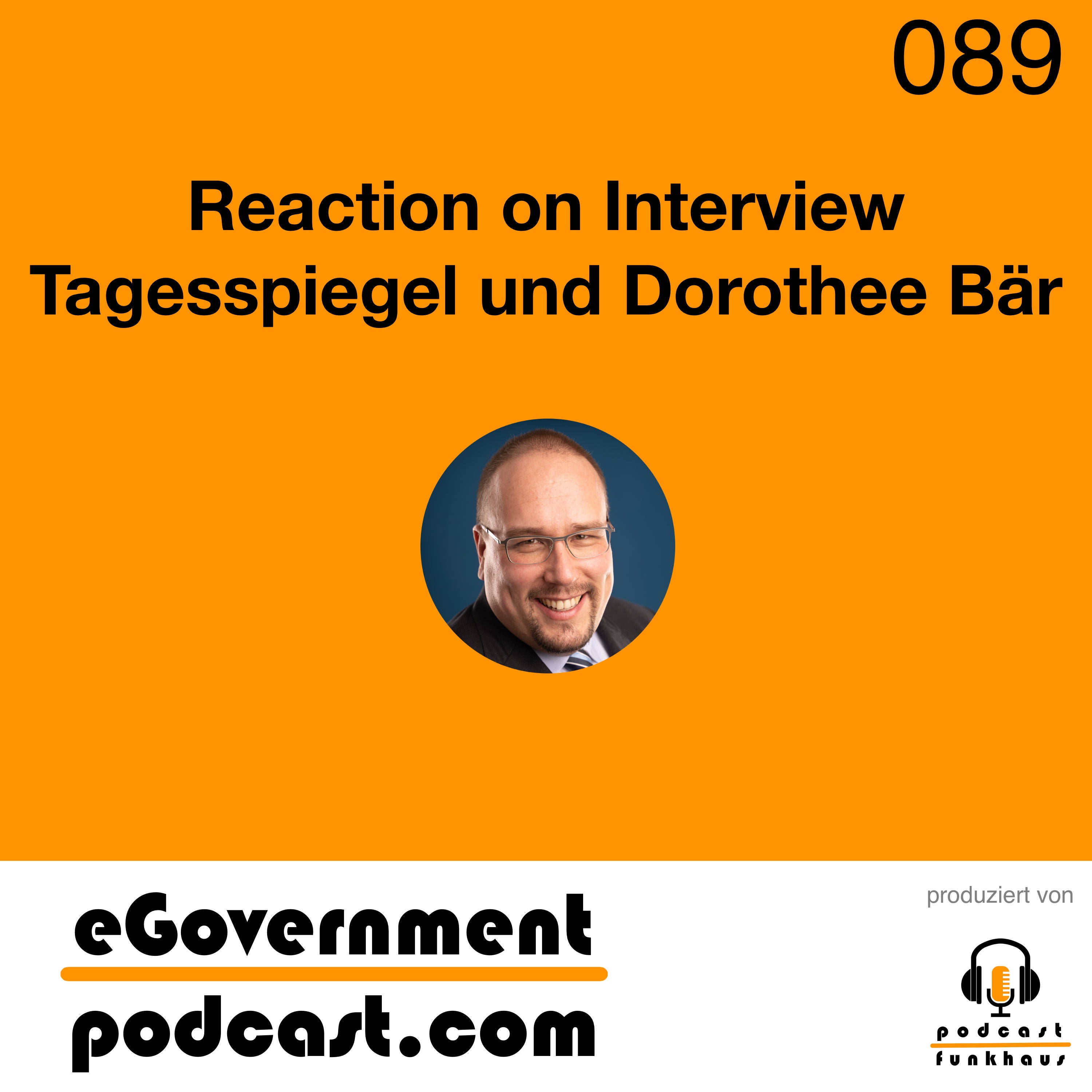 Reaction on Interview Tagesspiegel und Dorothee Bär
