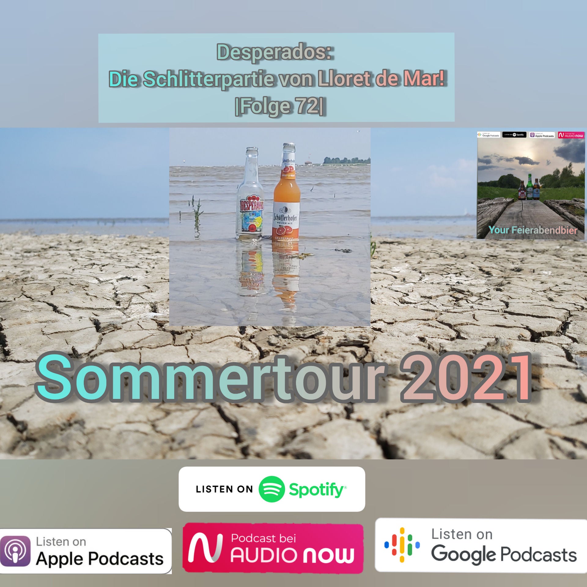 Sommertour 2021! Desperados: Die Schlitterpartie von Lloret de Mar feat. Maxi |Folge 72|
