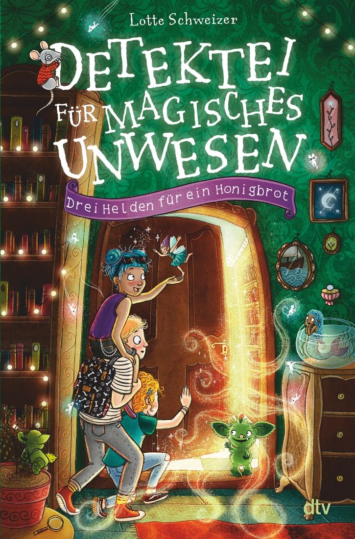 [Podcast-Interview] mit Lotte Schweizer über das Buch: Detektei für magisches Unwesen – Drei Helden für ein Honigbrot