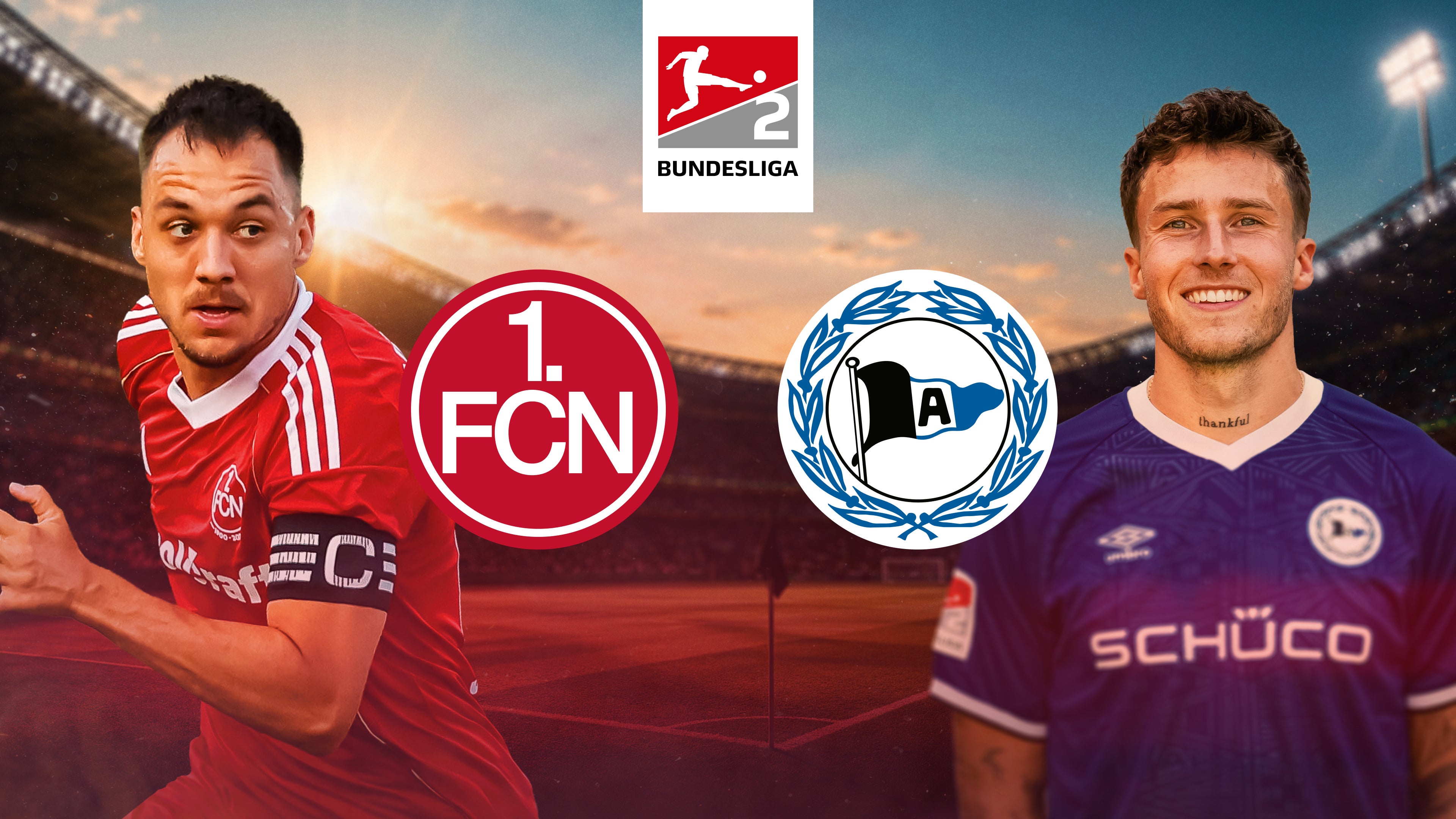 1. FC Nürnberg - Arminia Bielefeld