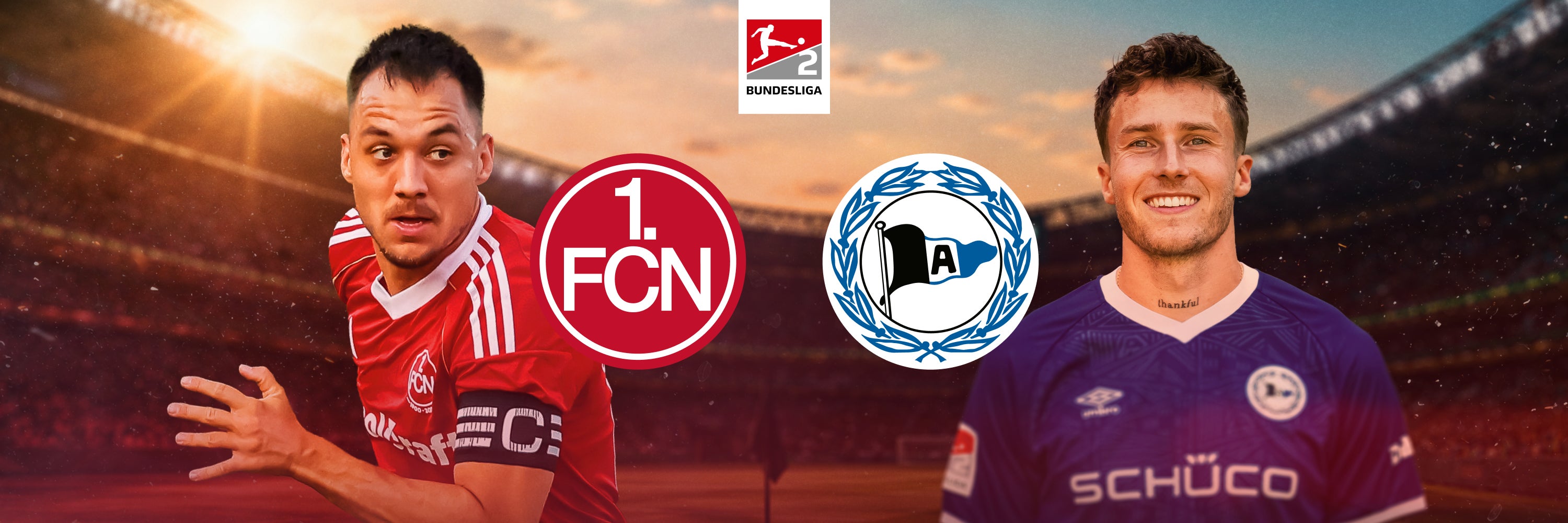 1. FC Nürnberg - Arminia Bielefeld