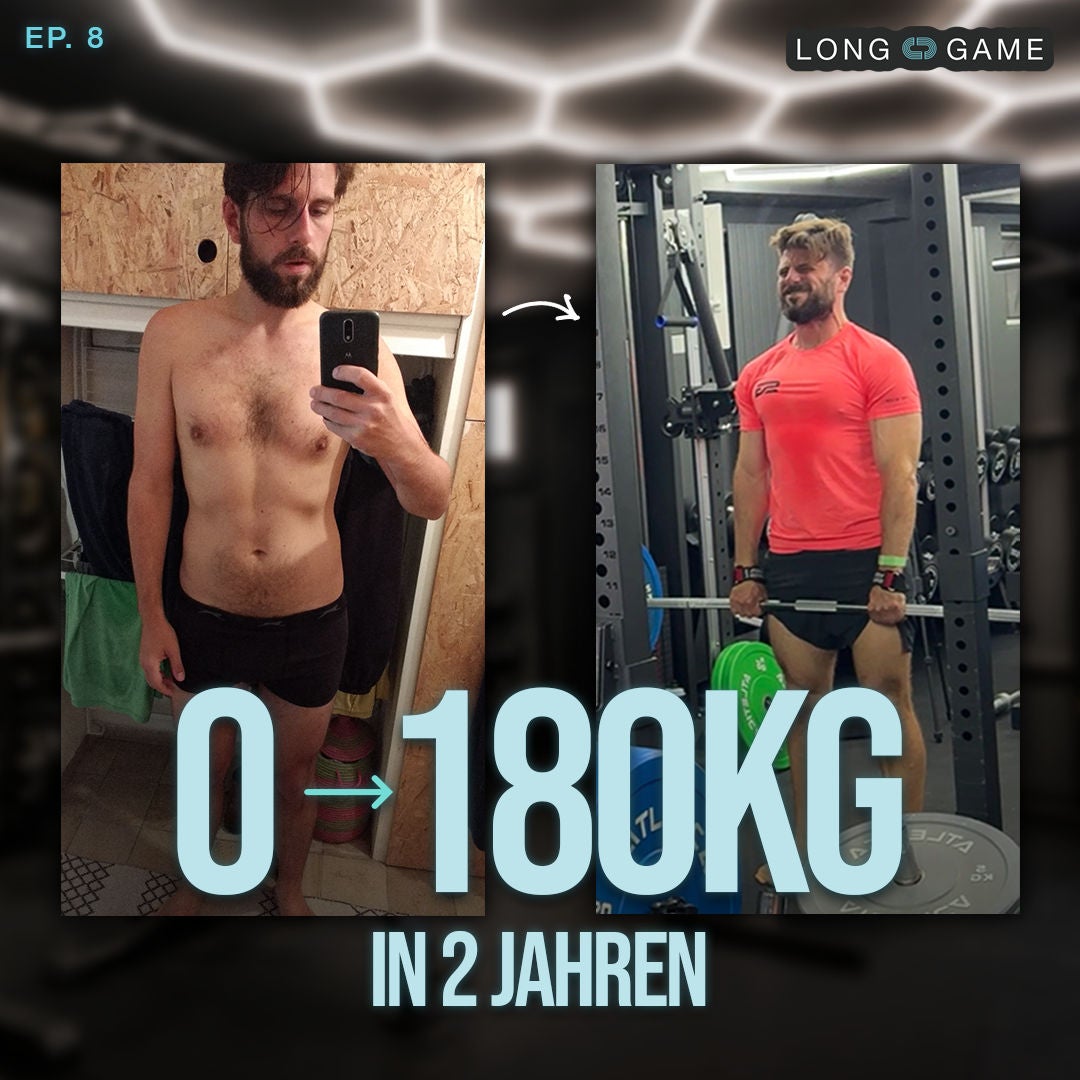 #40 Meine Gym-Transformation: Vom Lauch zum Longevity-Athleten I Mein Trainings-System (Marcos Tagebuch Folge 8)