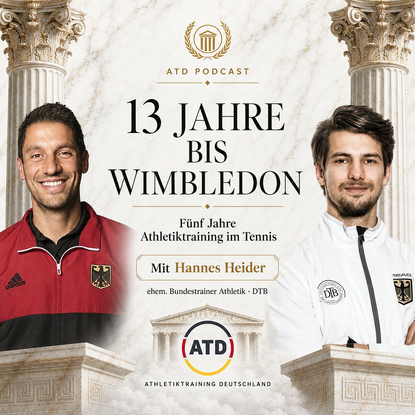 Von 13 bis Wimbledon: Fünf Jahre Athletiktraining im Tennis. Mit Hannes Heider (ehem. Bundestrainer Athletik, DTB)