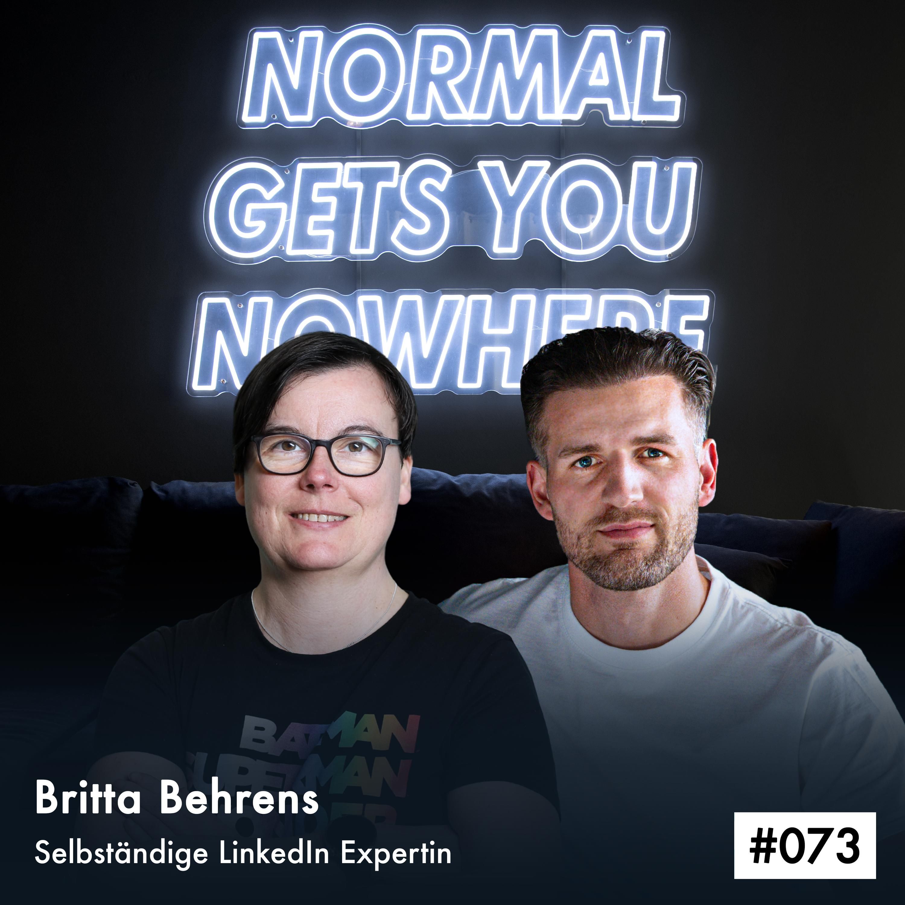 Sie hat Social Selling durchgespielt! - Folge #073 mit Britta Behrens, LinkedIn Expertin