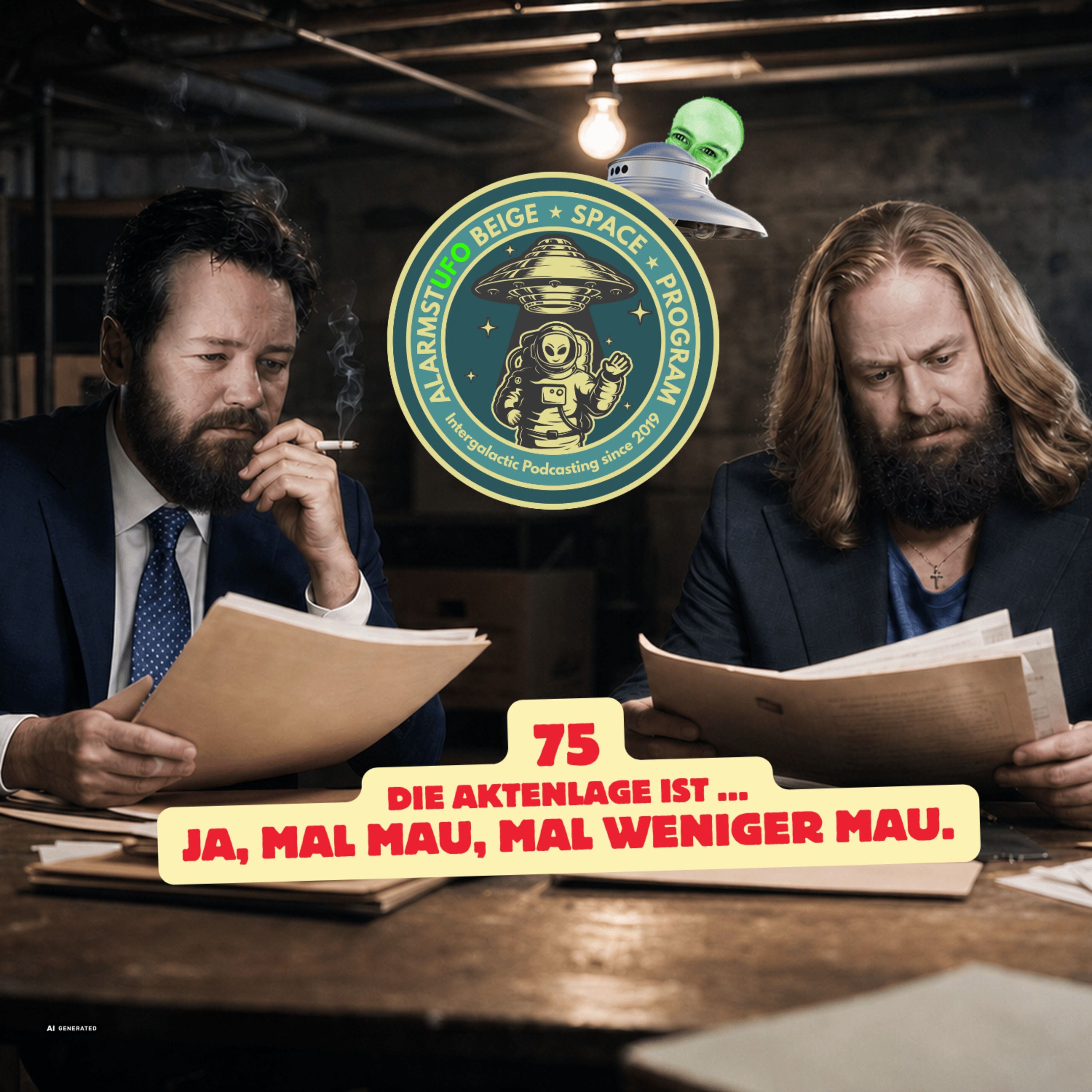 AlarmSTUFO #75 - Die Aktenlage ist … Ja, mal mau, mal weniger mau.