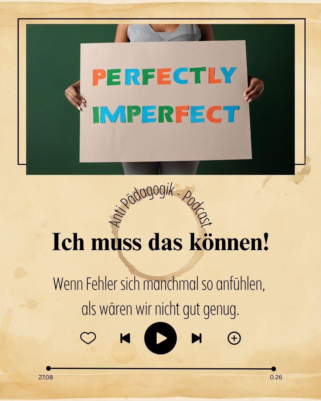 "Ich muss das können!"