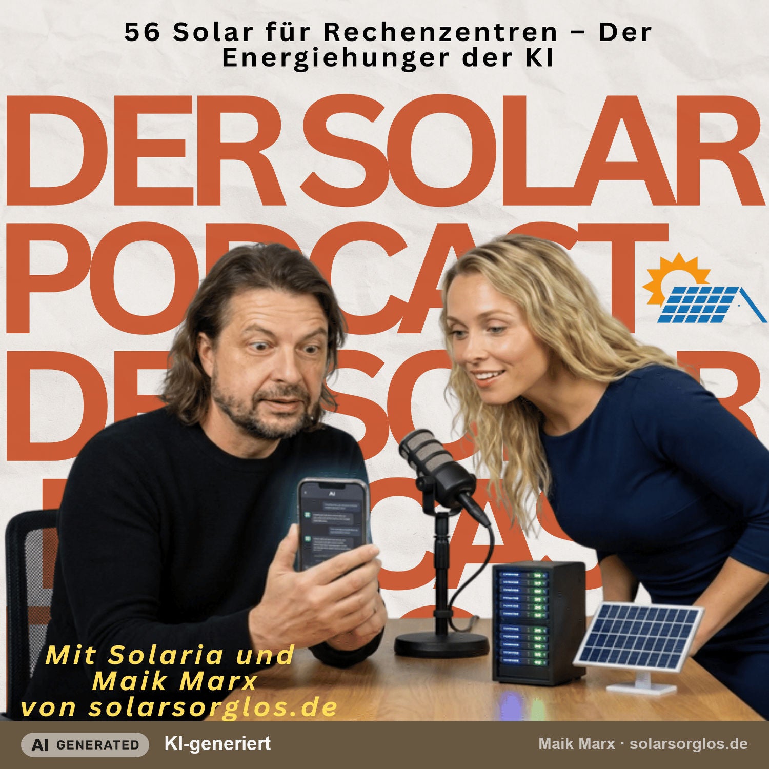 #56 Solar für Rechenzentren - Der Energiehunger der KI