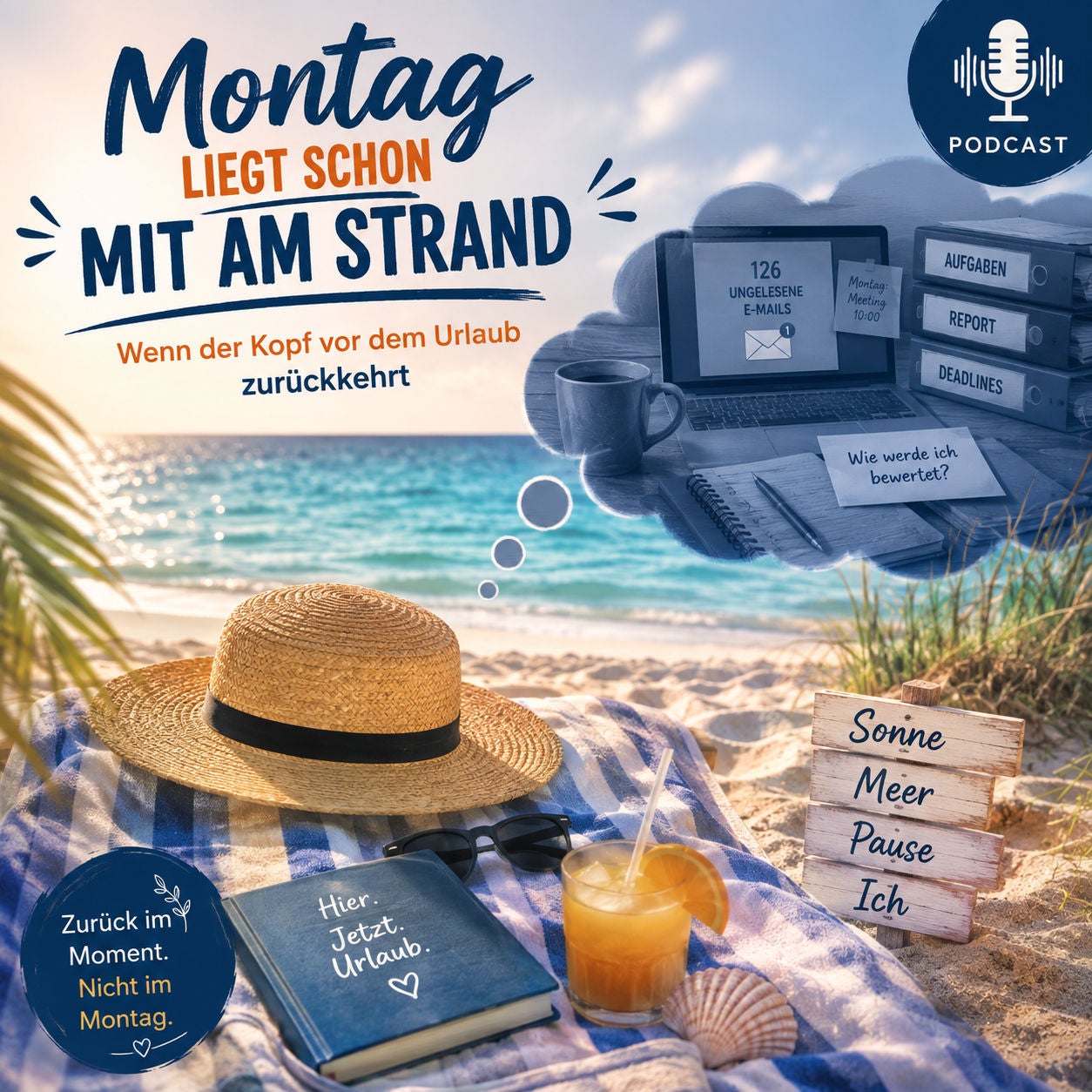 „Montag liegt schon mit am Strand“ – Wenn der Kopf vor dem Urlaub zurückkehrt