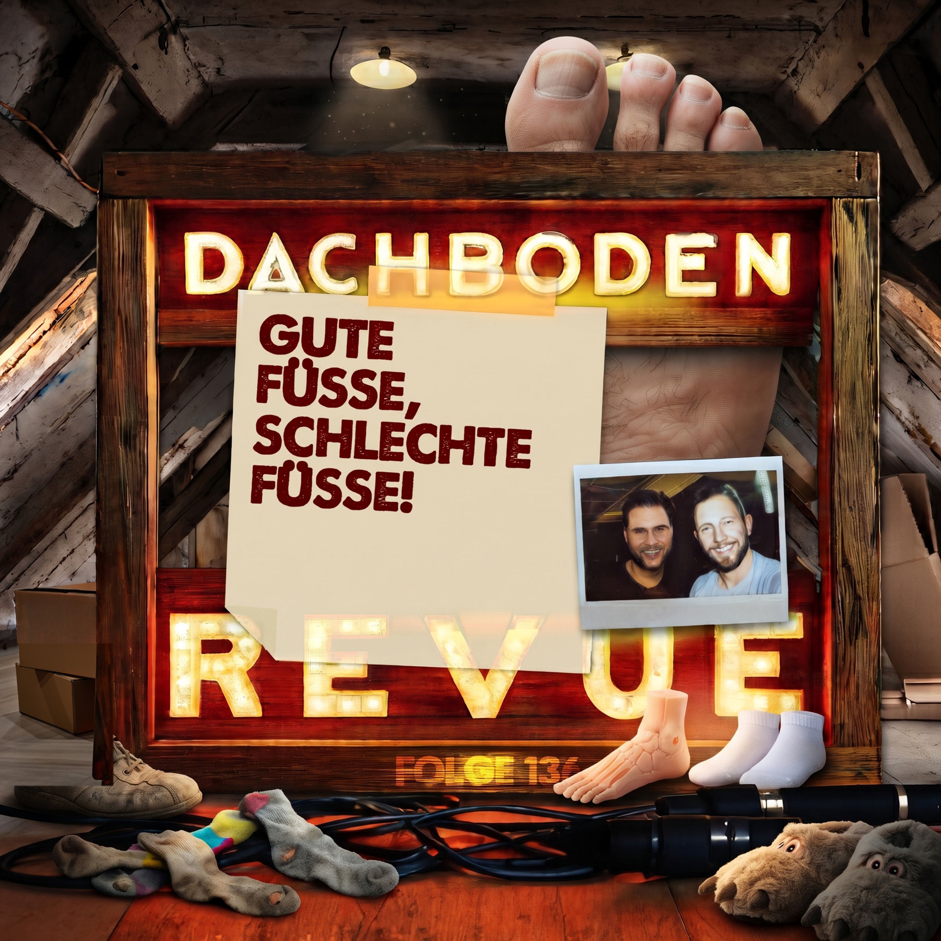 #136, Gute Füße schlechte Füße