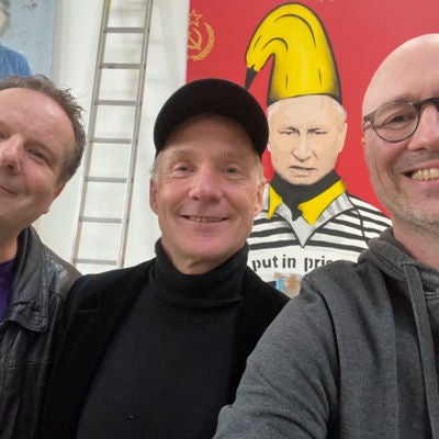 ⓦ 312 40 Jahre ausgerechnet Bananen: Wir sind zu Gast beim Bananensprayer Thomas Baumgärtel