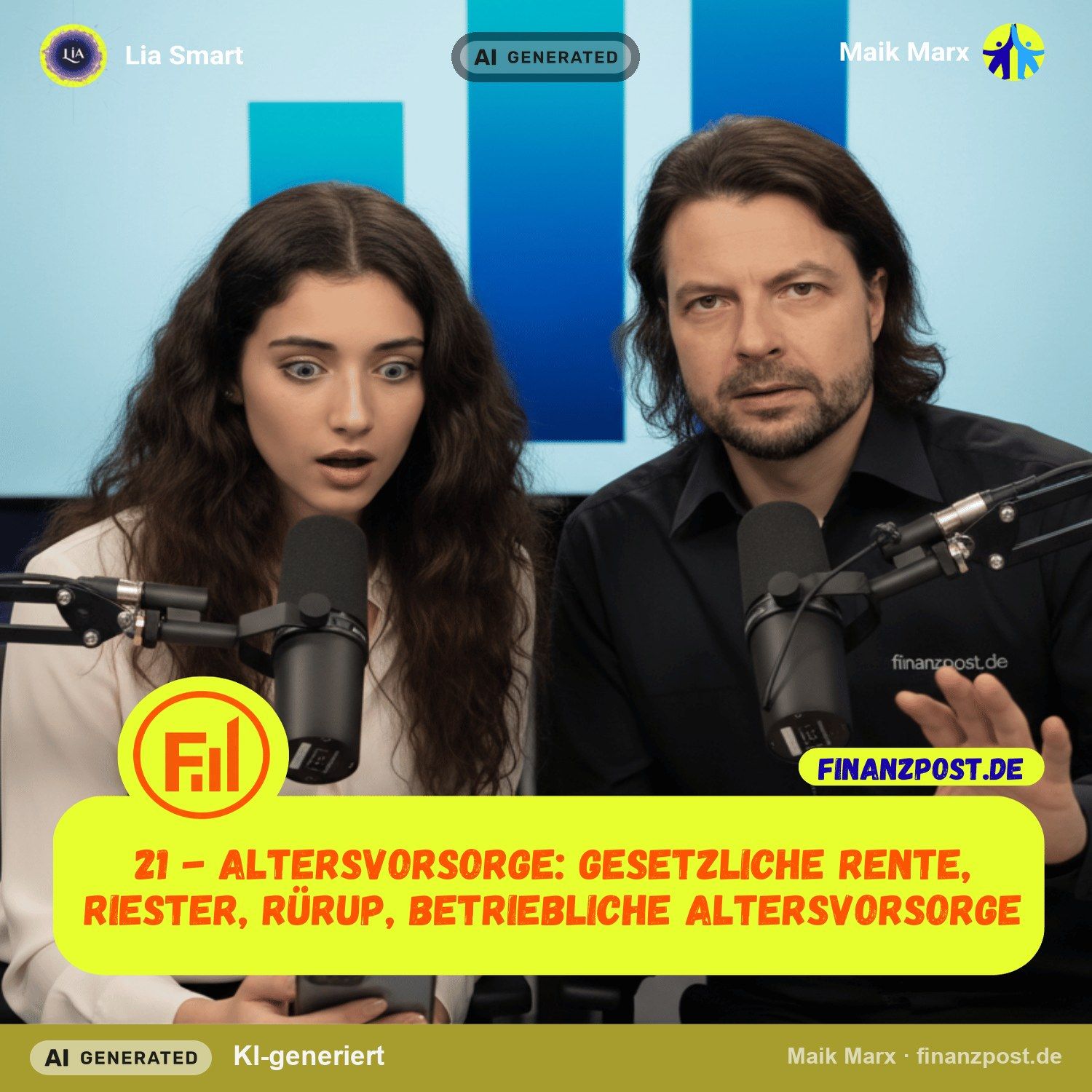 21 Altersvorsorge - Gesetzliche Rente, Riester, Rürup, betriebliche Altersvorsorge