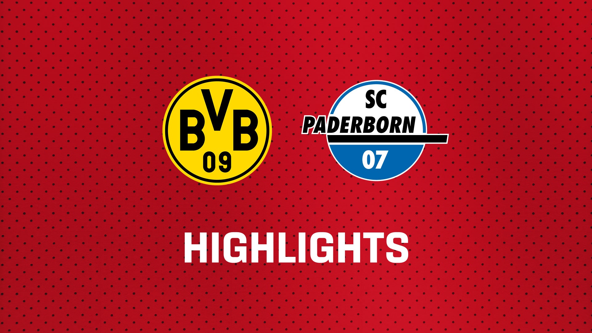 26/27 Highlights: Borussia Dortmund - SC Paderborn