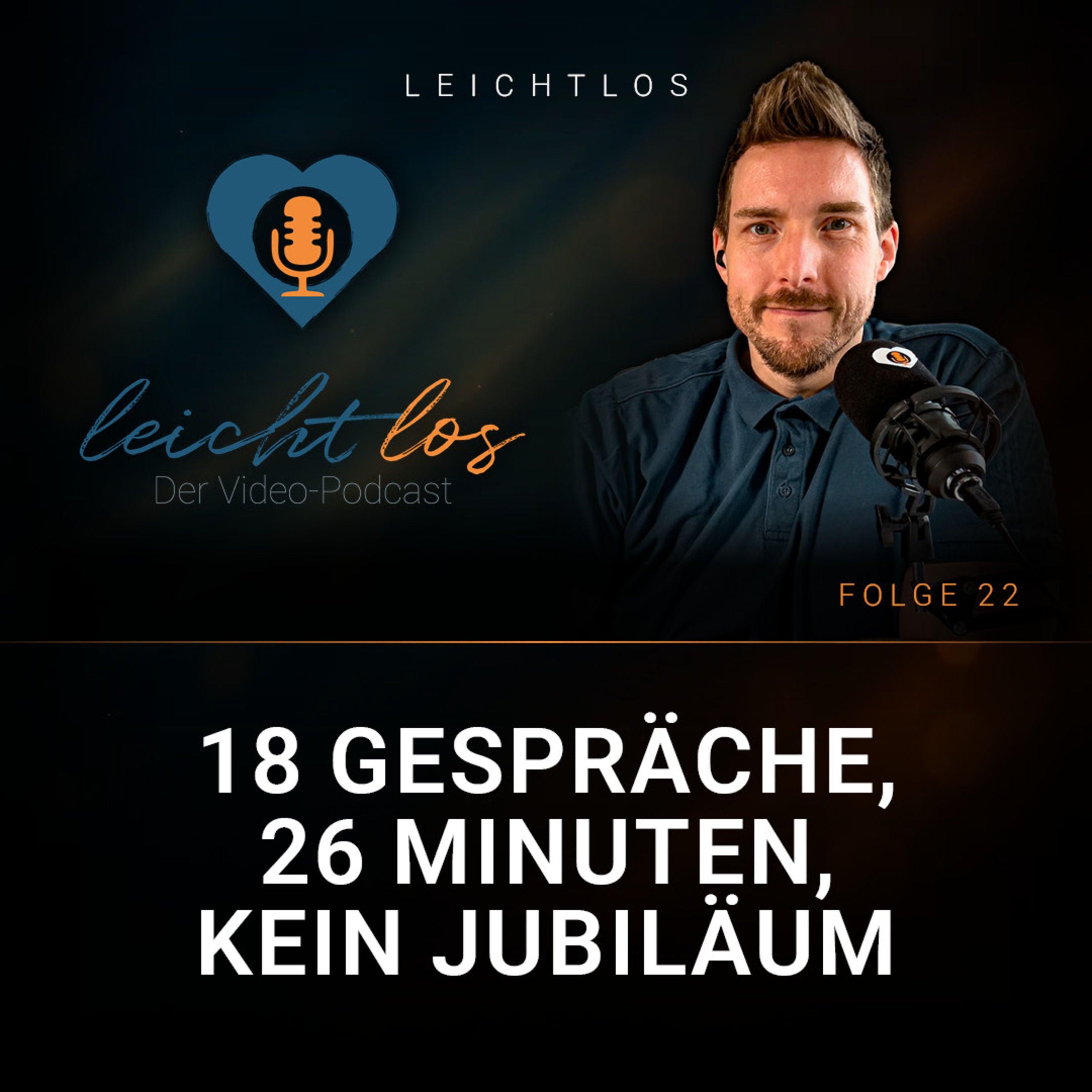 #22 – 18 Gespräche, 26 Minuten, kein Jubiläum