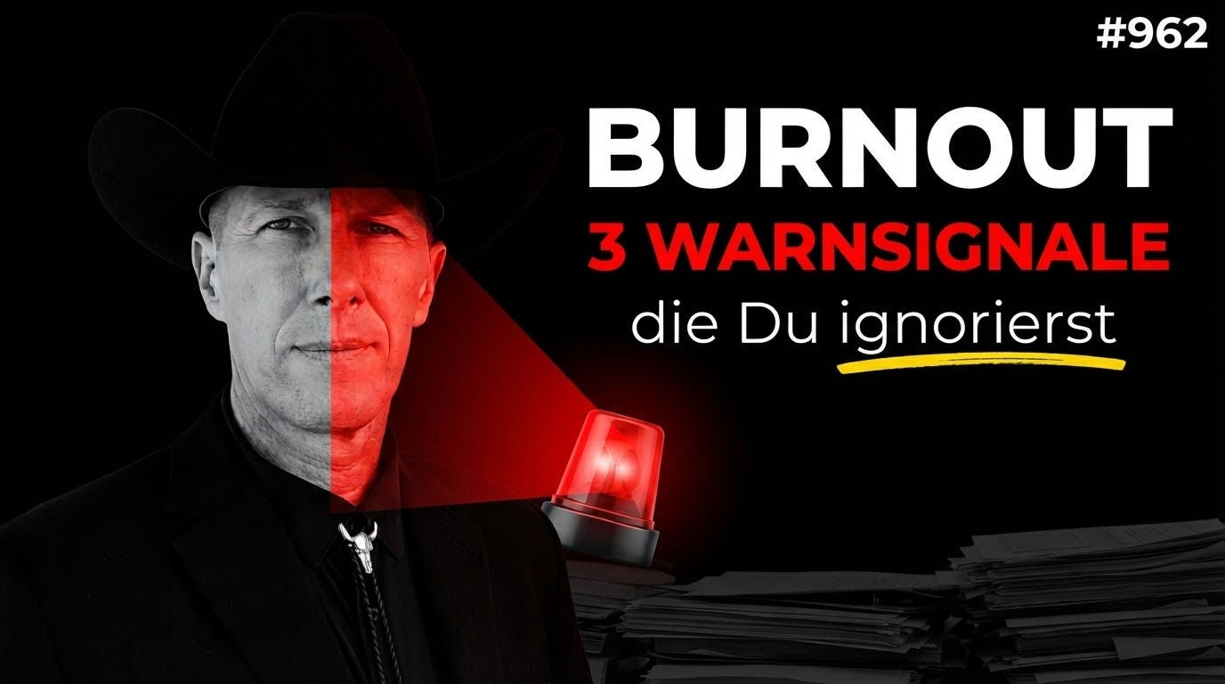 Burnout vermeiden – 3 Warnsignale, die Du ignorierst #962