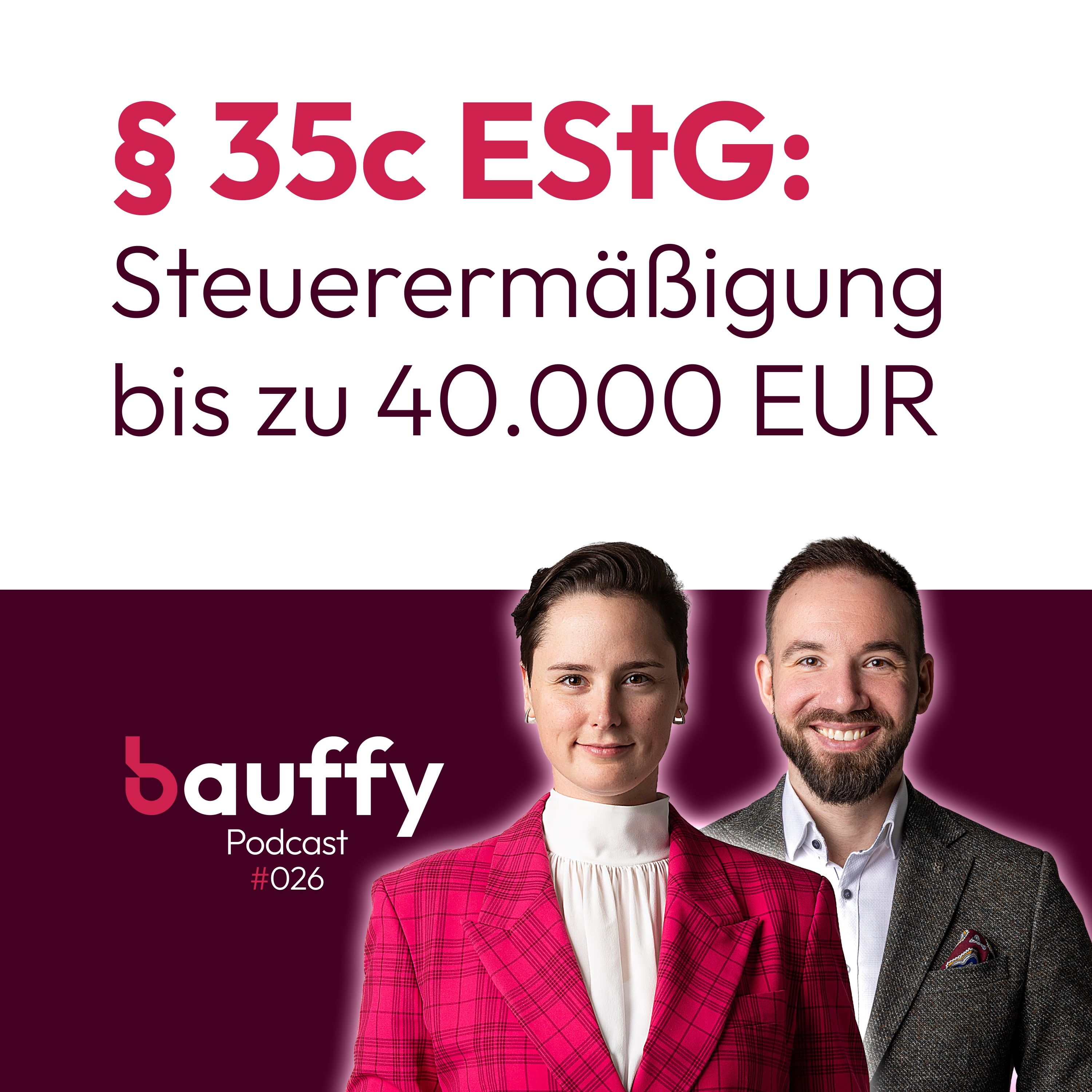 § 35c EStG: Steuerermäßigung für energetische Sanierung bis 40.000 Euro