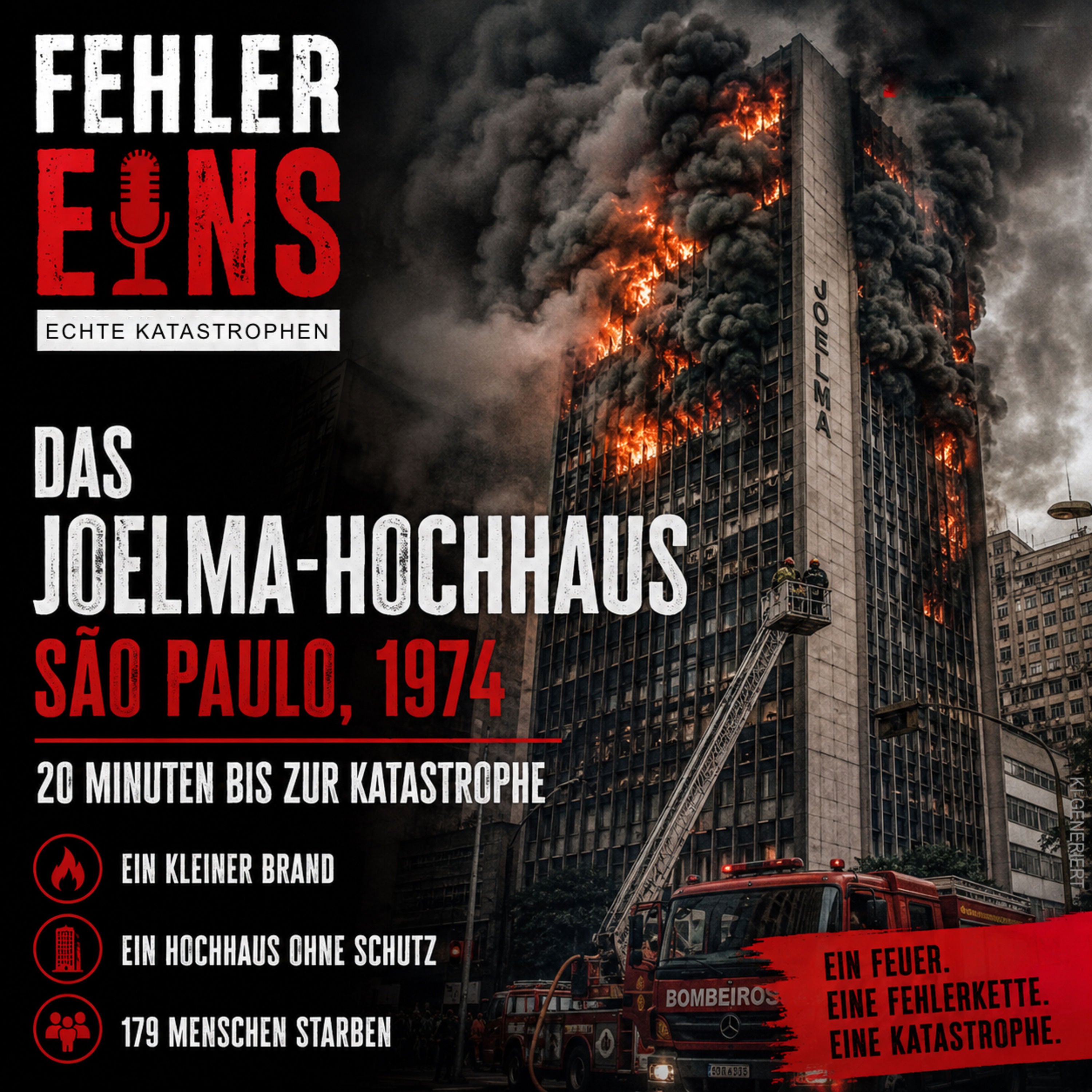 Joelma-Hochhaus-Brand 1974: 179 Tote, eine tödliche Fehlerkette | Fehler Eins