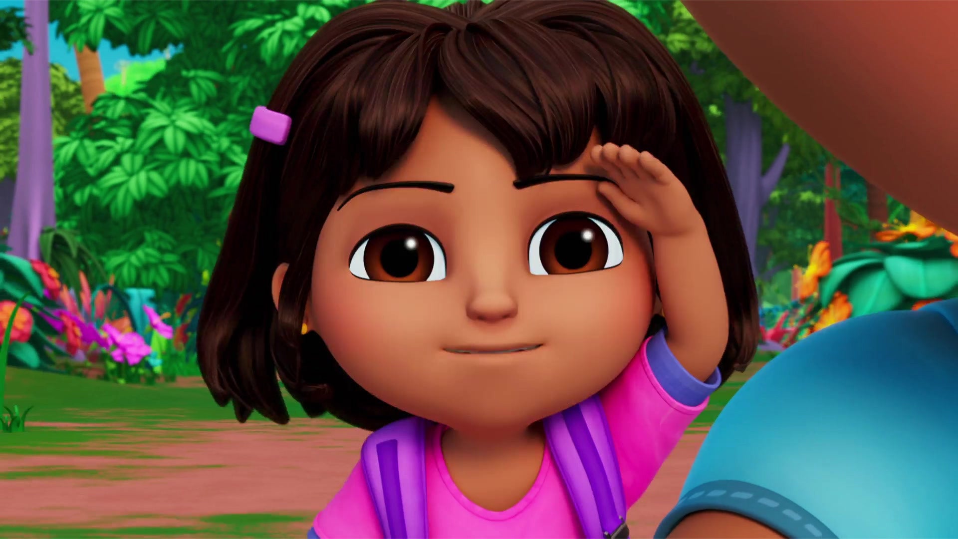 Dora und Boots werden geschrumpft