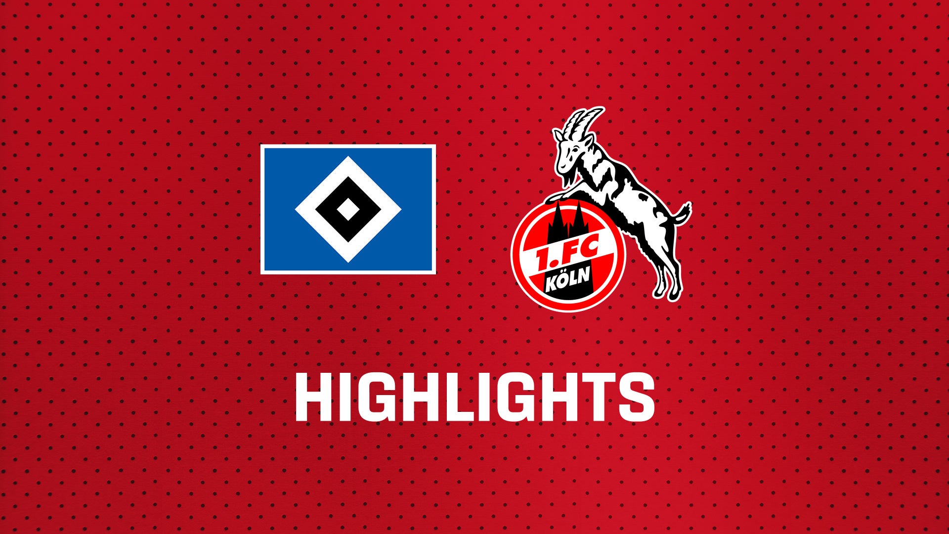 26/27 Highlights: Hamburger SV - 1. FC Köln