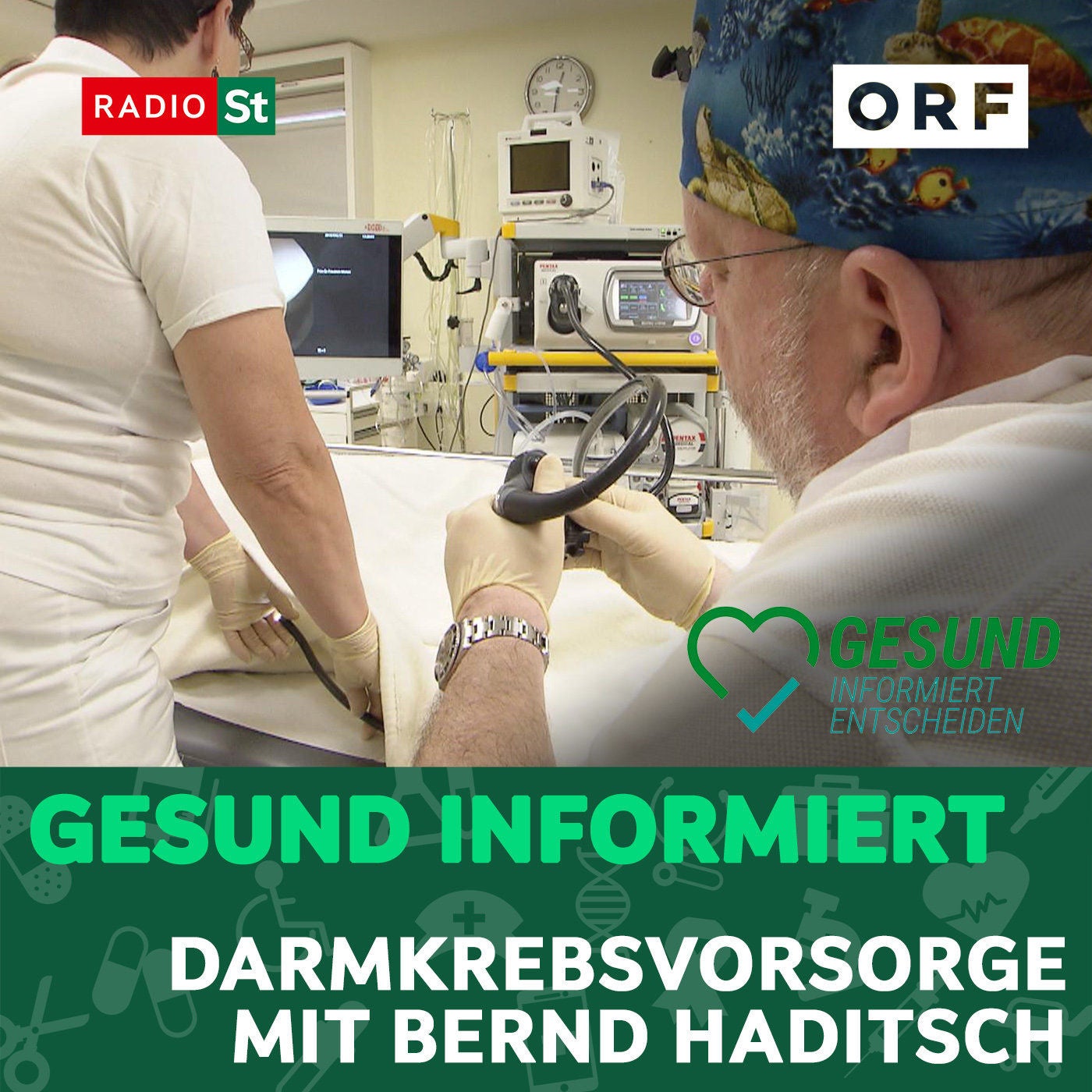 Darmkrebsvorsorge mit Bernd Haditsch