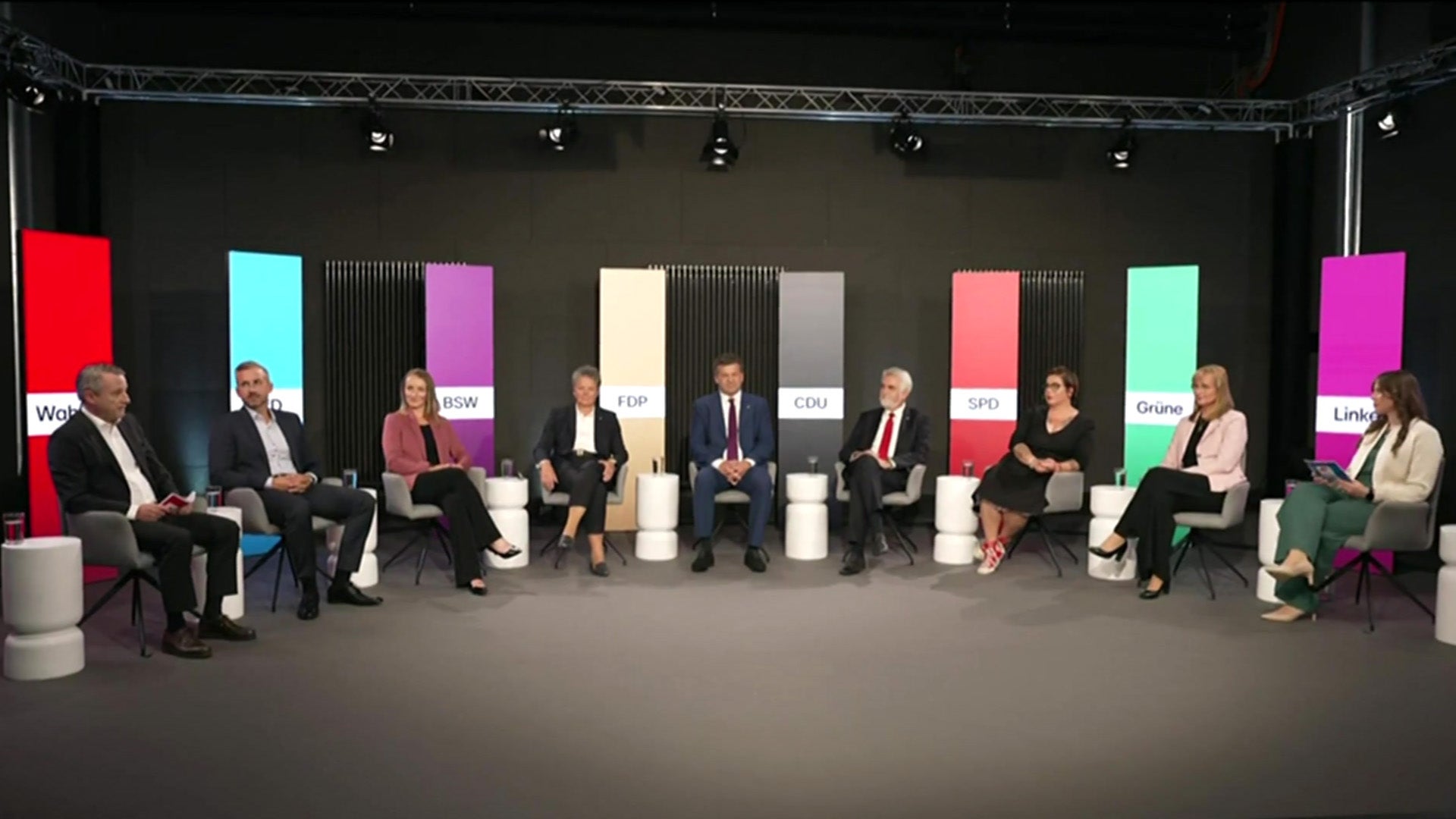 Spitzenrunde in Sachsen-Anhalt