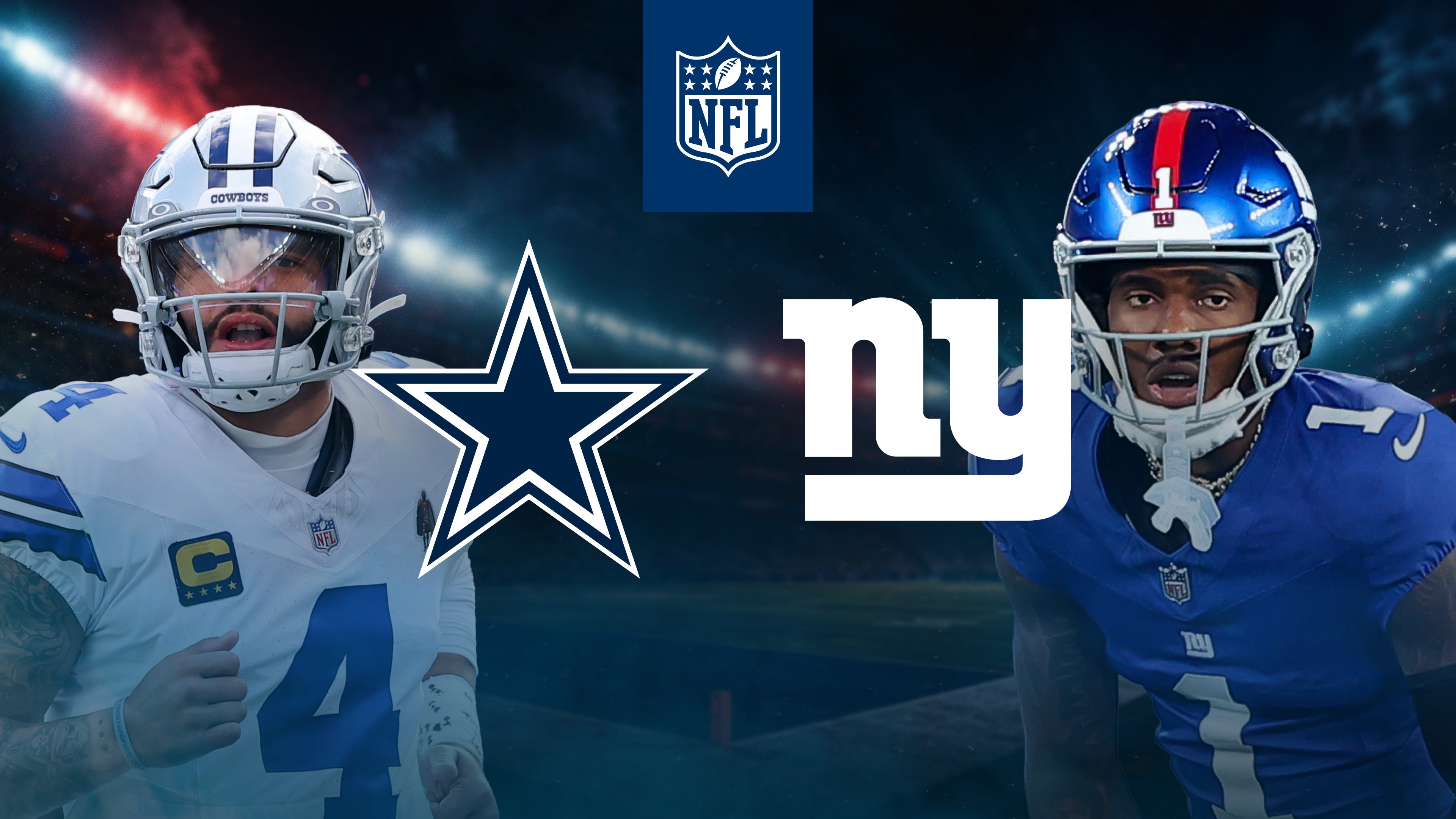 WEEK 1 | Sunday Night: Cowboys at Giants