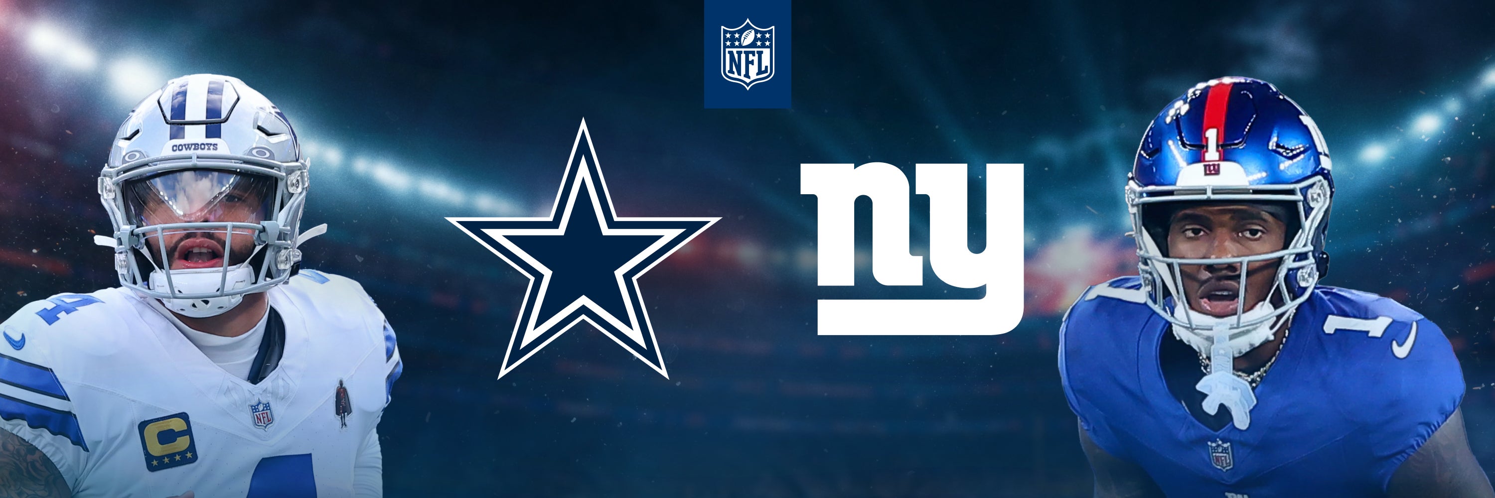 WEEK 1 | Sunday Night: Cowboys at Giants