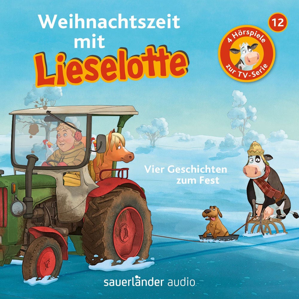 Folge 12: Weihnachtszeit mit Lieselotte (Vier Hörspiele)