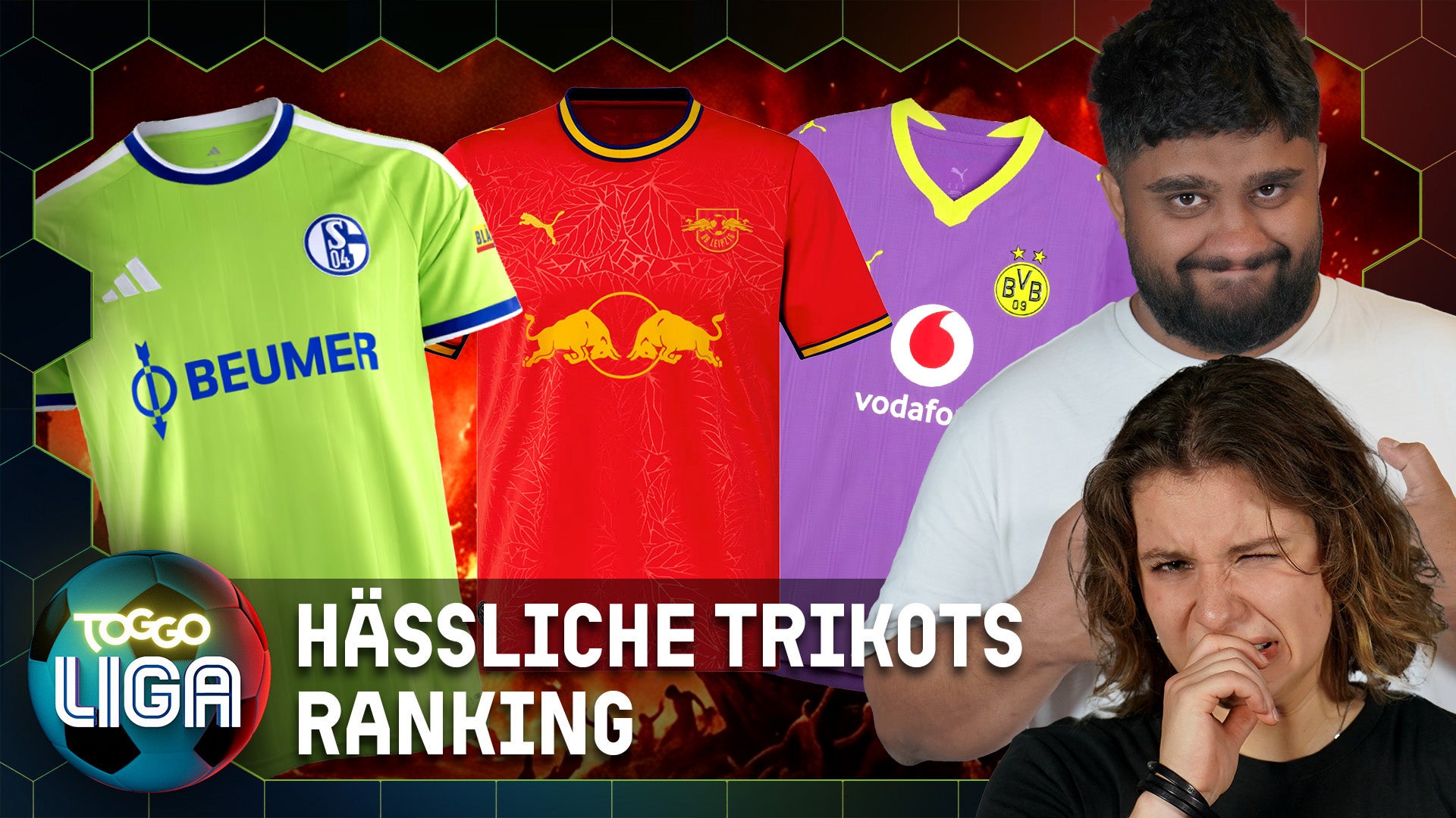 Die HÄSSLICHSTEN Fußballtrikots der Saison!