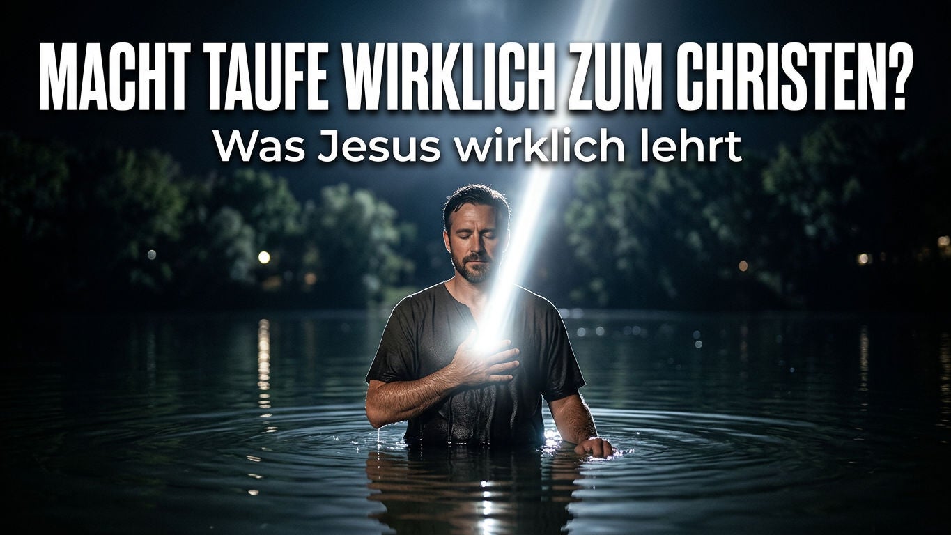 S2E15 Die großen Fragen des Glaubens – Macht die Taufe wirklich zu einem Christen?