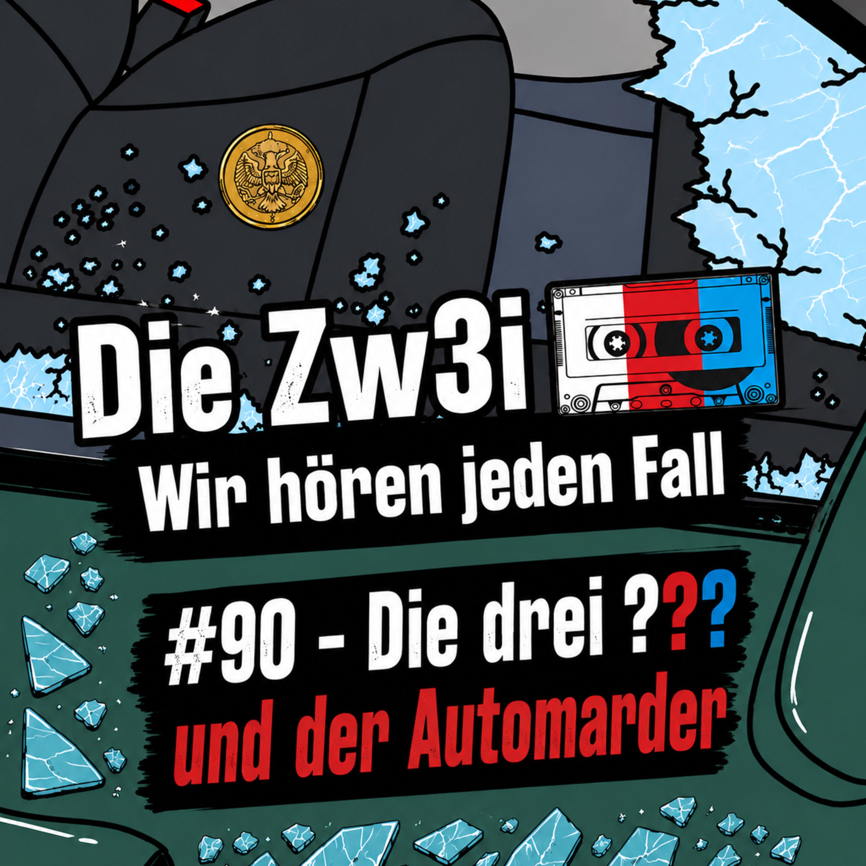 #90 - Die drei ??? und der Automarder