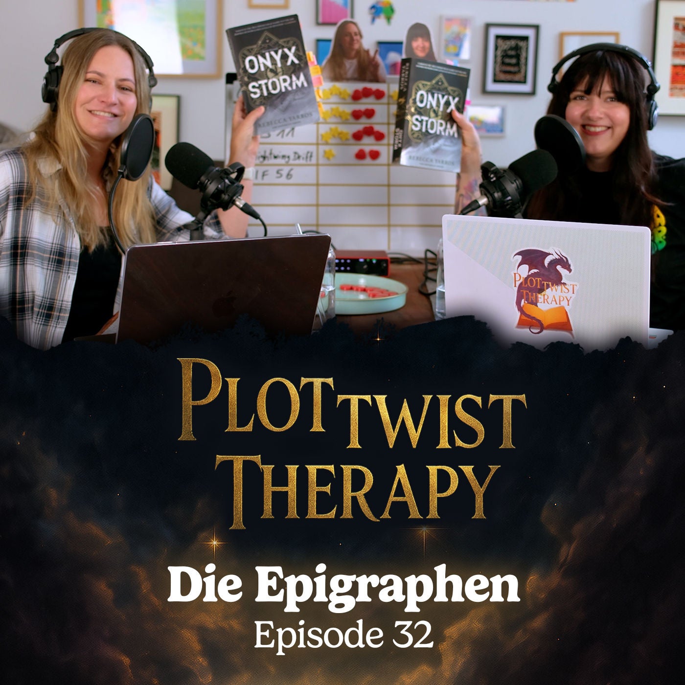Was uns die Epigraphen in Fourth Wing, Iron Flame und Onyx Storm verraten (Plottwist Therapy #32)