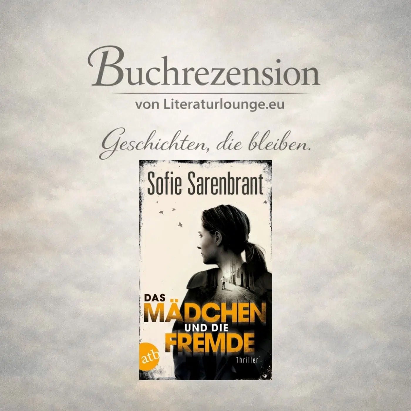 [Buchrezension] "Das Mädchen und die Fremde": Sofie Sarenbrants Thriller über einen Unfall, der keiner war