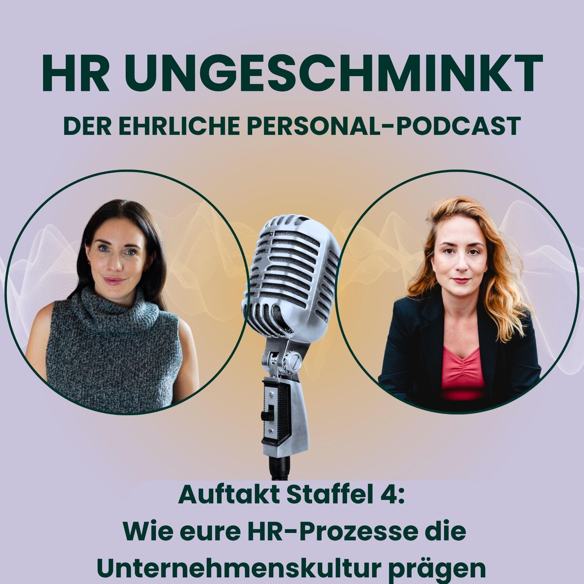 Auftakt Staffel 4: Wie eure HR-Prozesse die Unternehmenskultur prägen