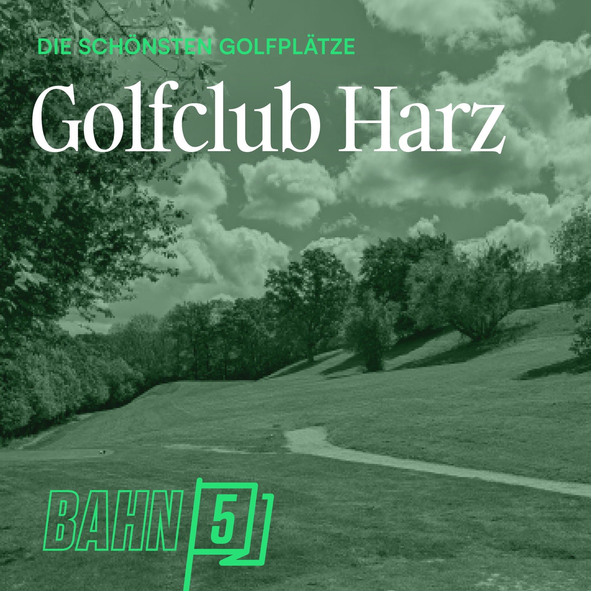 Golfclub Harz - Berg und Tal und eine Pferderennbahn