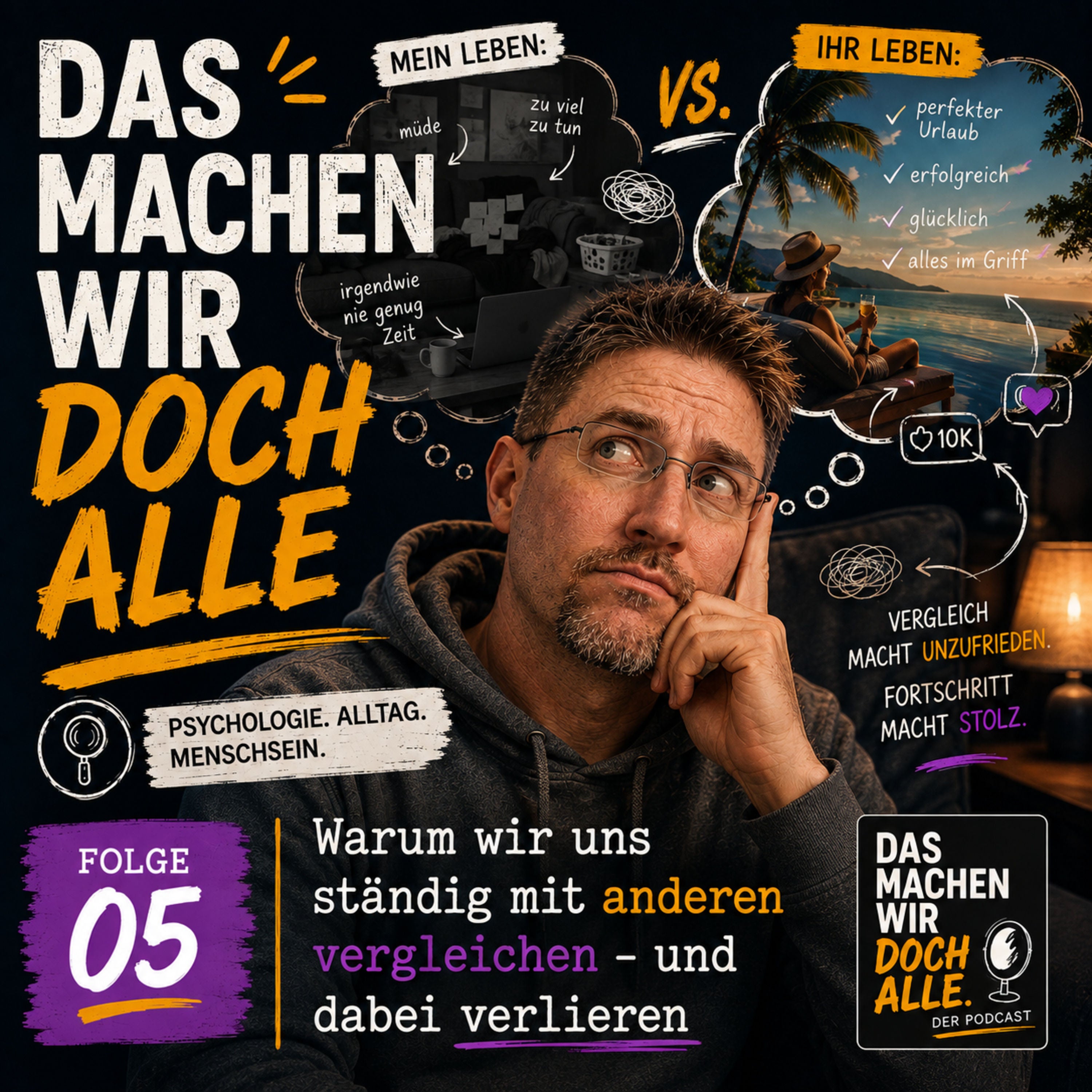 Warum wir uns ständig mit anderen vergleichen - und dabei verlieren #5