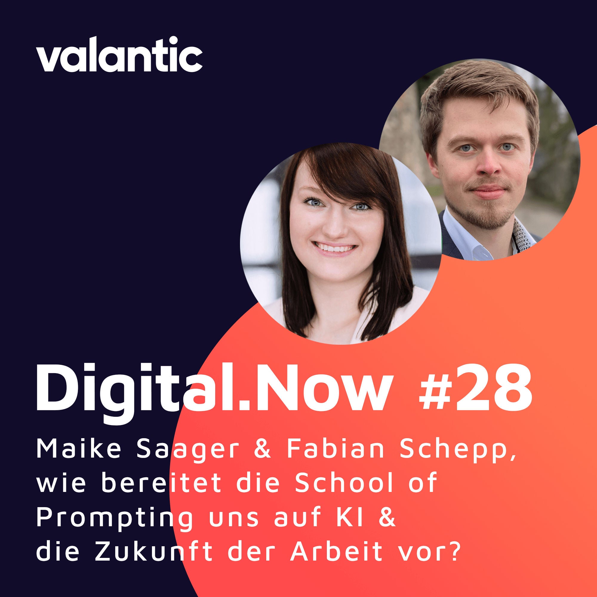 Maike Saager & Fabian Schepp, wie bereitet die School of Prompting uns auf Kl & die Zukunft der Arbeit vor?