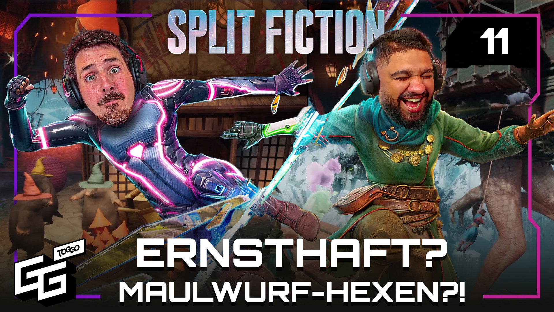 Nebenstrang mit Geisterkatzen? Hä?! | Split Fiction Folge 11