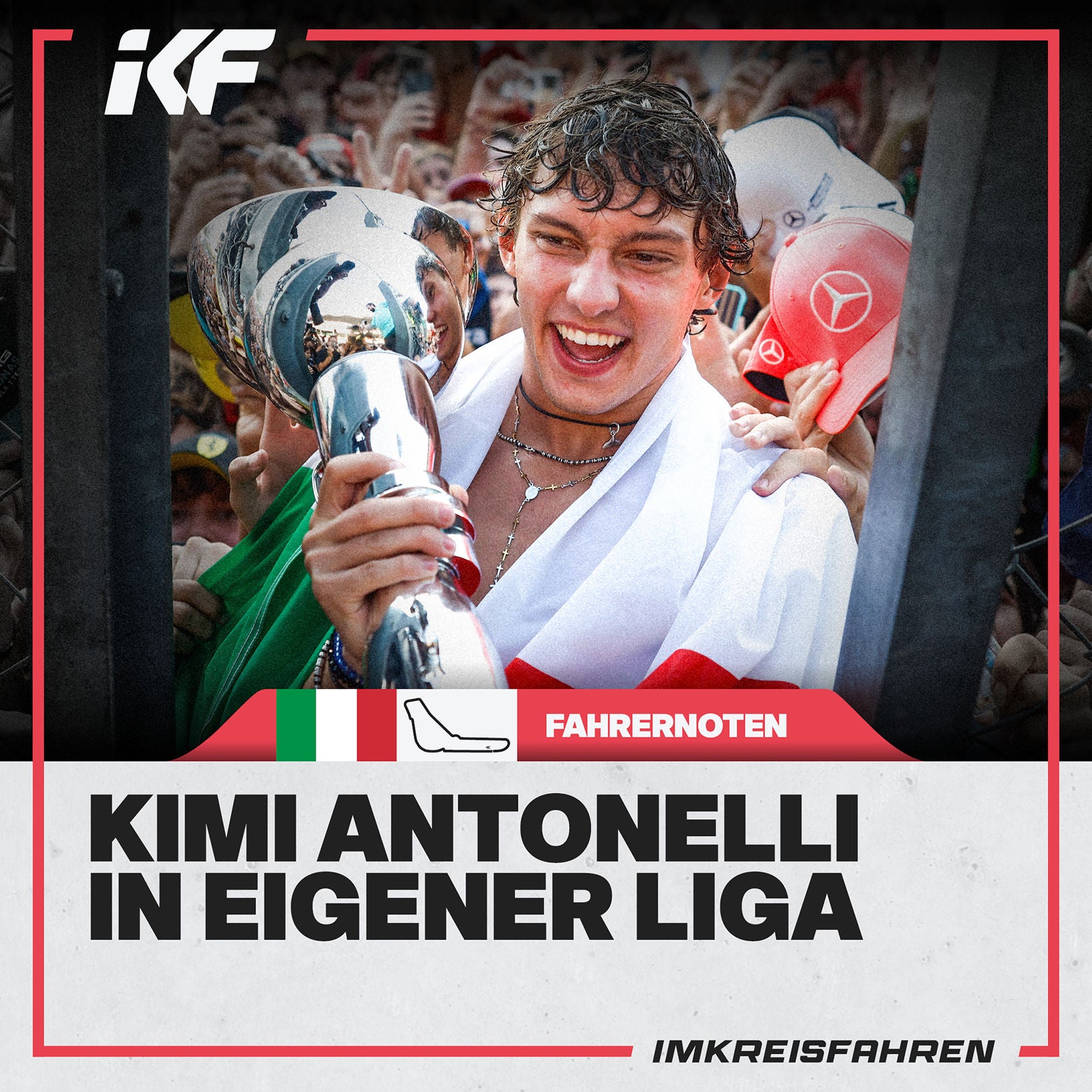 Antonelli-Gala und Leclerc-Drama – wie werten wir? | Fahrernoten Italien