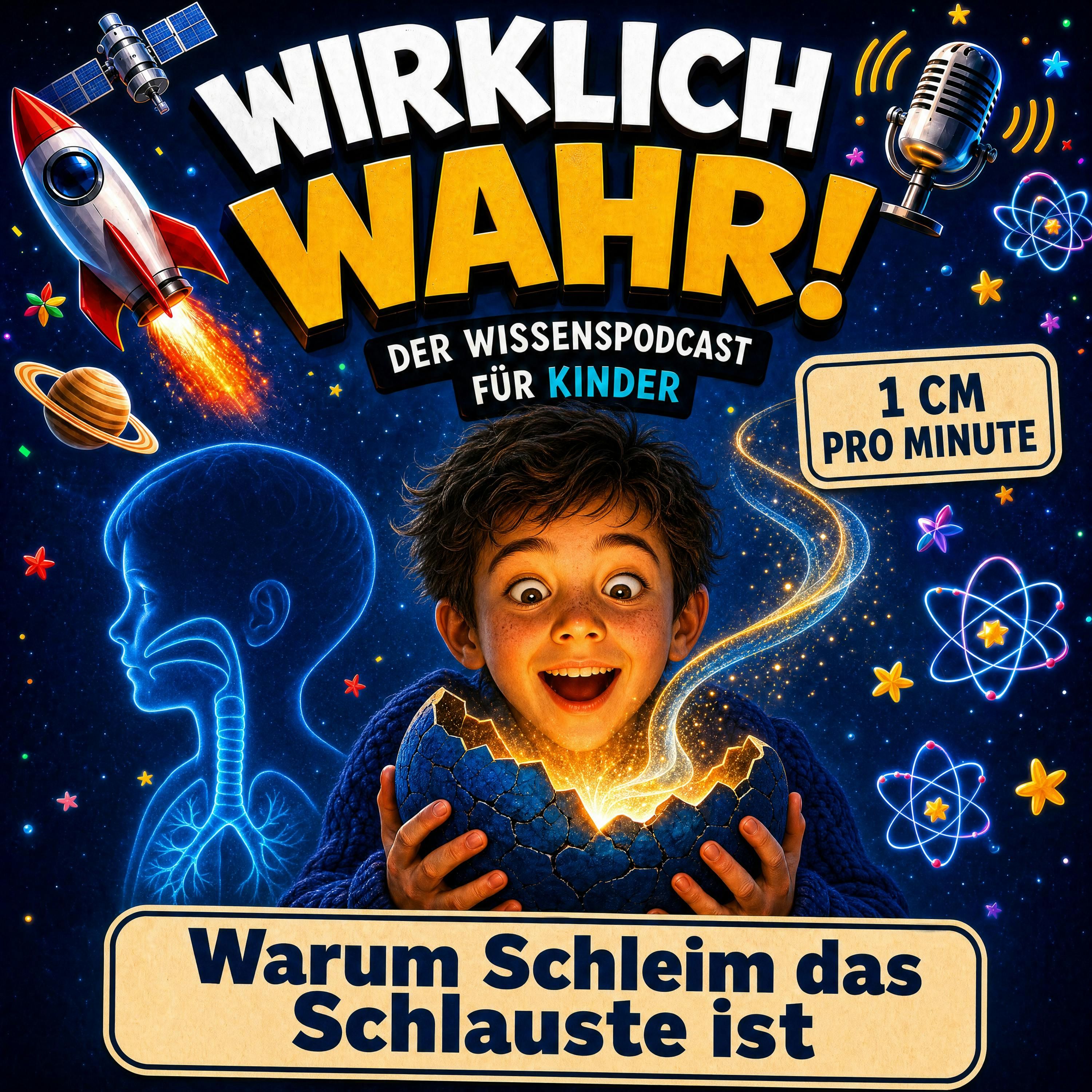 Was ist da los? Warum Schleim das Schlauste ist, was dein Körper baut