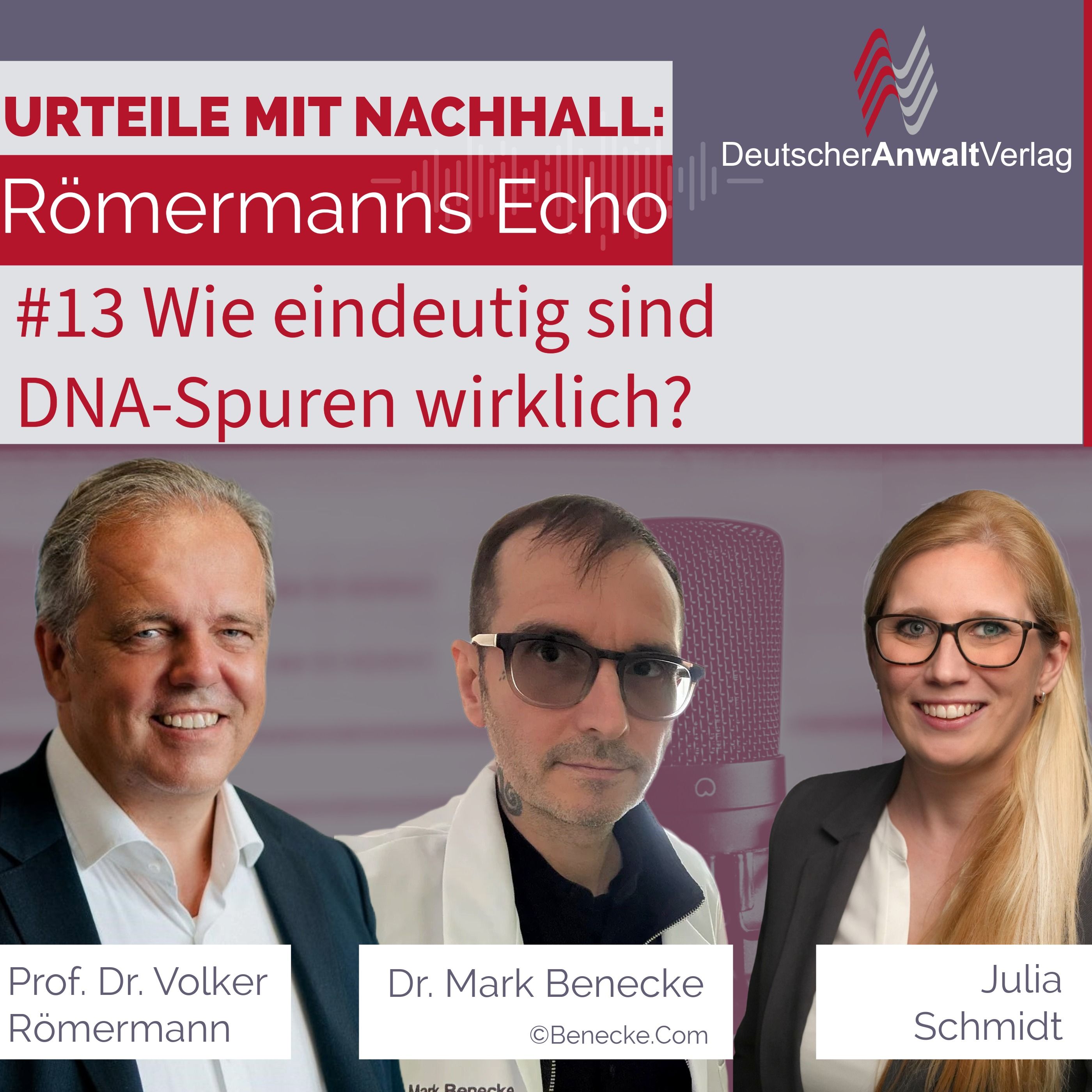 #13 Wie eindeutig sind DNA-Spuren wirklich? - mit Dr. Mark Benecke