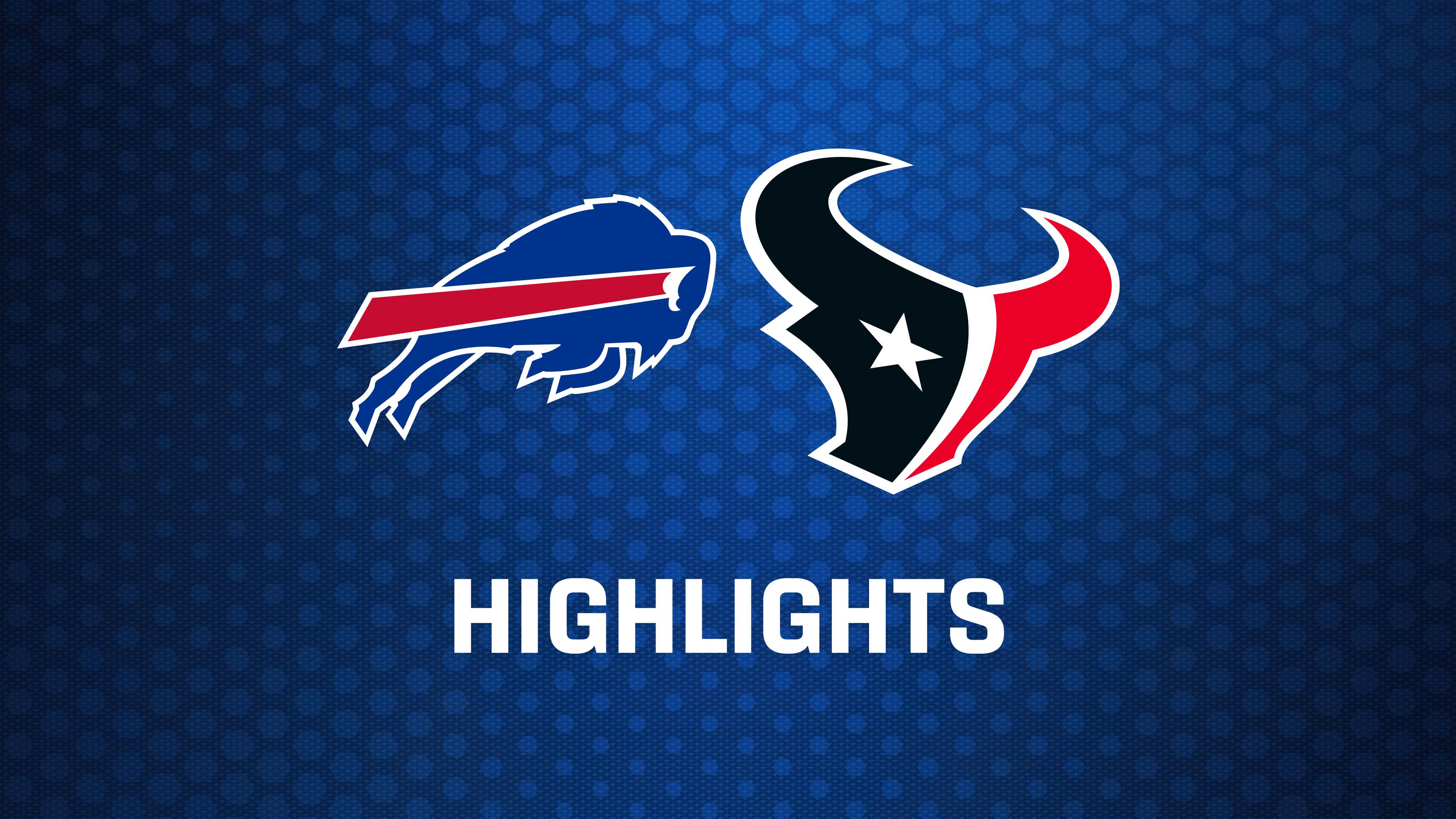 WEEK 1: Buffalo Bills at Houston Texans - Highlights