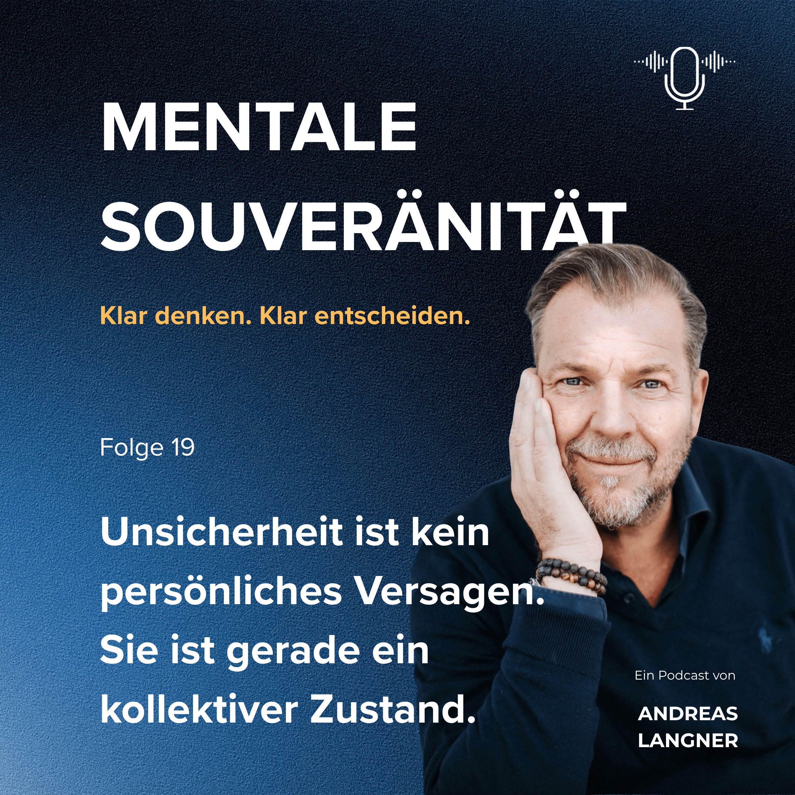 Unsicherheit ist kein persönliches Versagen. Sie ist gerade ein kollektiver Zustand.