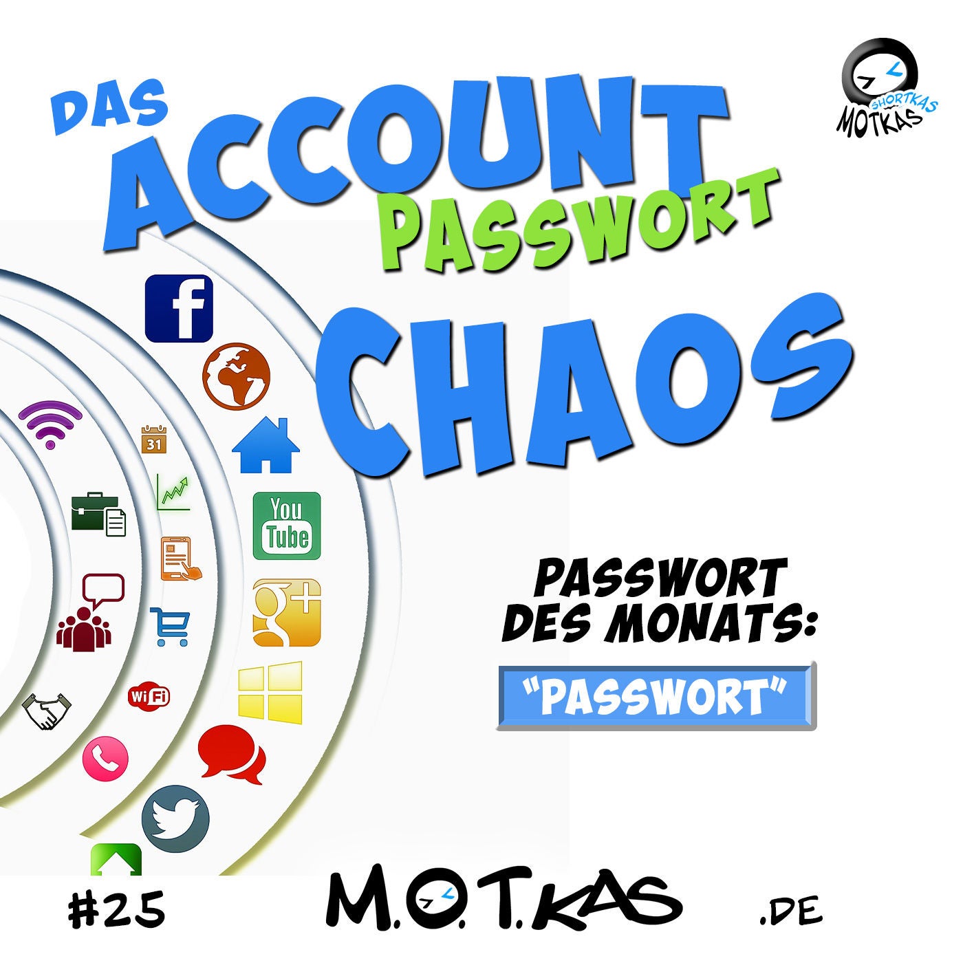 MOTKAS SHORTKAS #25 - DAS ACCOUNT PASSWORT CHAOS