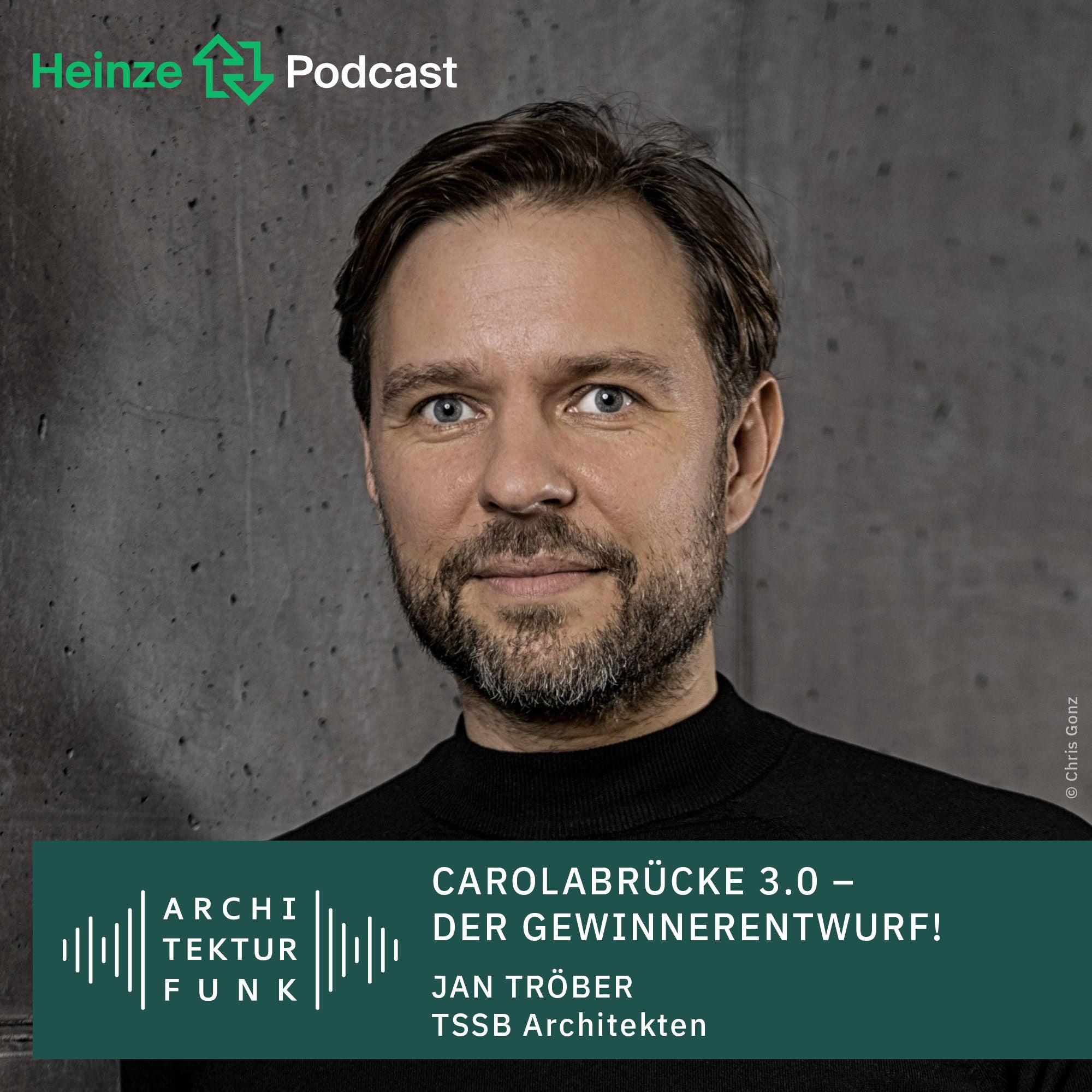 #217 – Jan Tröber, TSSB Architekten - Carolabrücke 3.0 - der Gewinnerentwurf!
