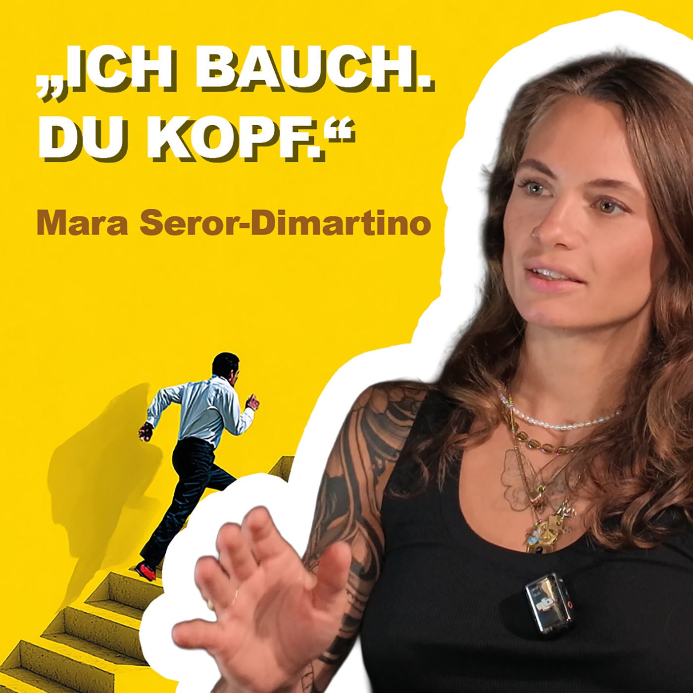 "Ich Bauch. Du Kopf." Mara Seror-Dimartino über Ehe und Arbeit | Aufsteigergeschichten Folge 11