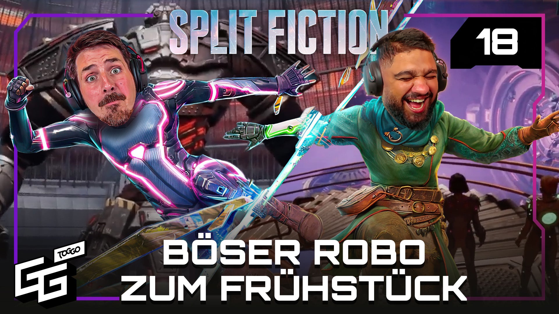 Wie mies darf ein Roboter drauf sein?? | Split Fiction Folge 18