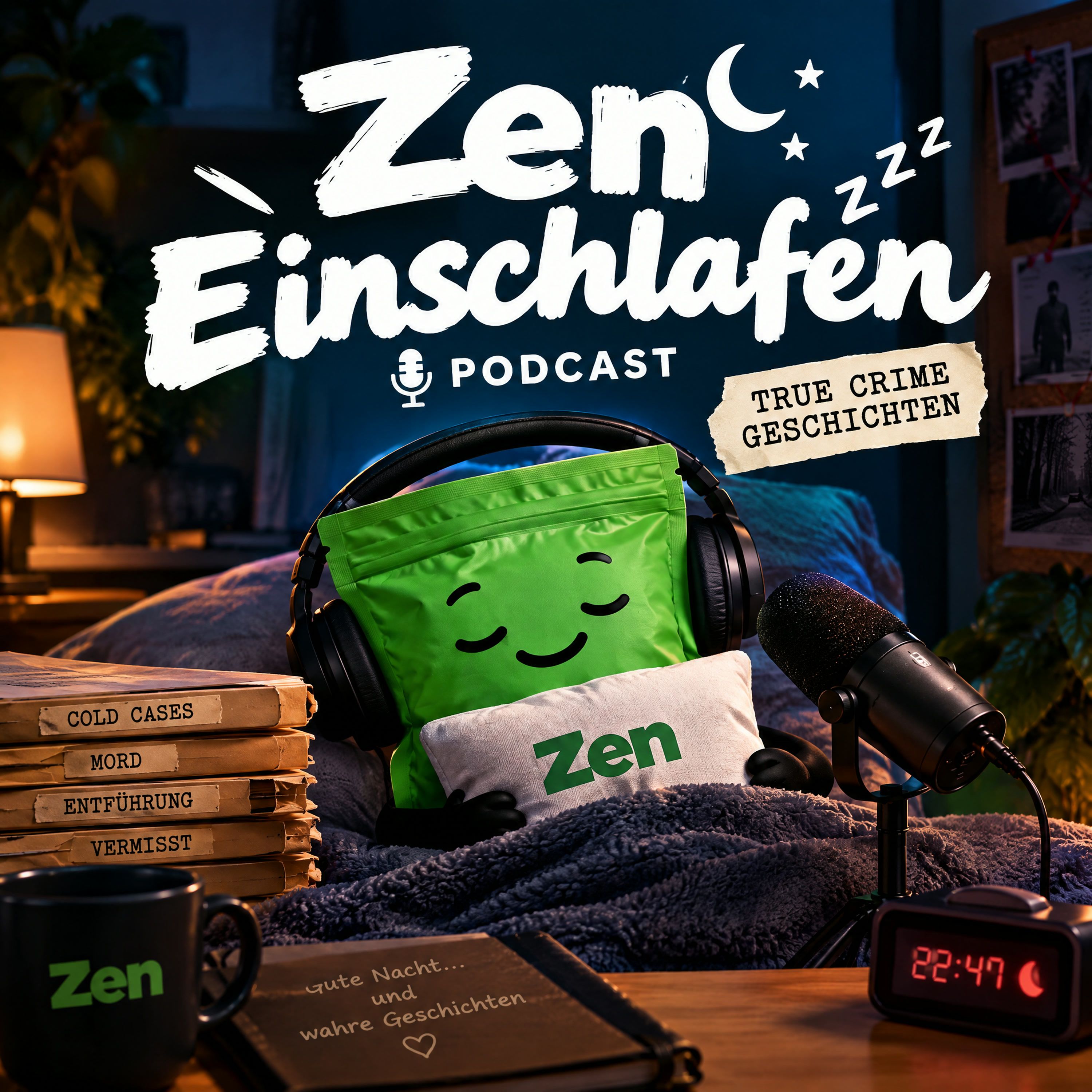 Einschlafen mit CannaZen | Geschichten & Crime