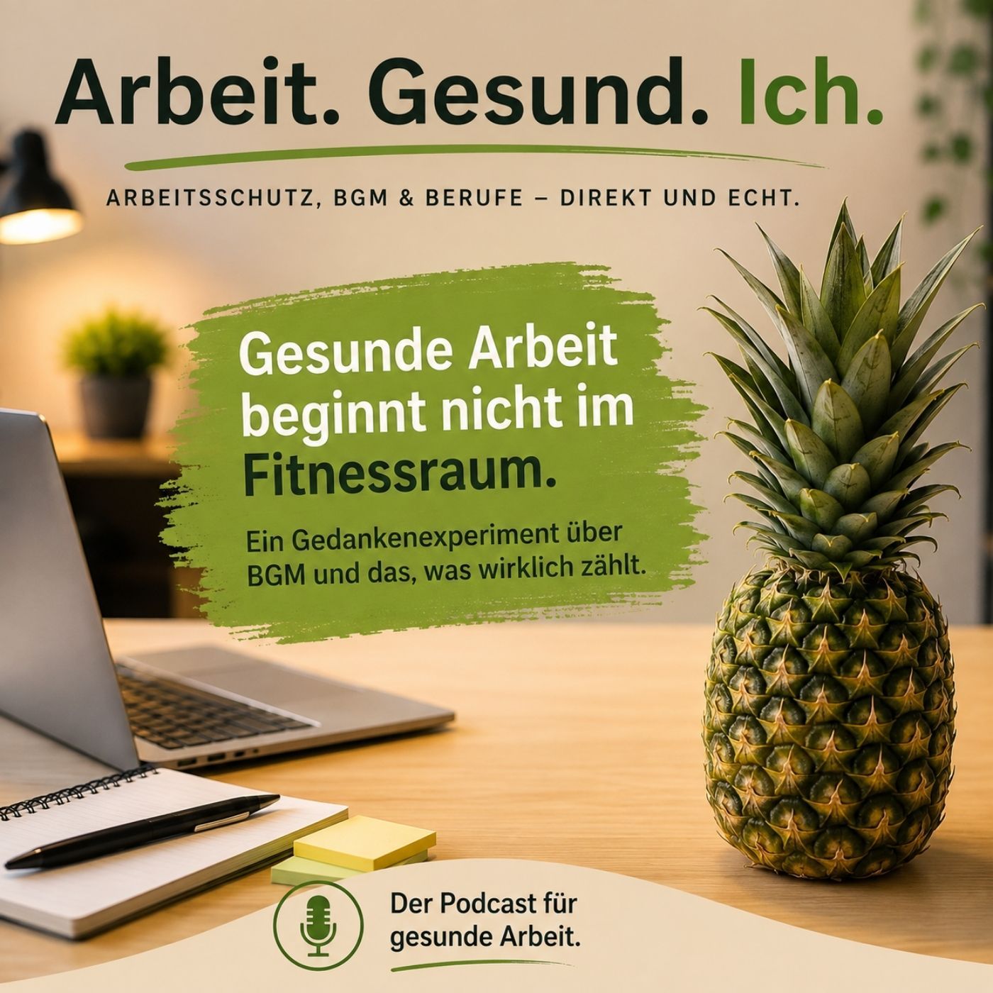 Gesunde Arbeit beginnt nicht im Fitnessraum