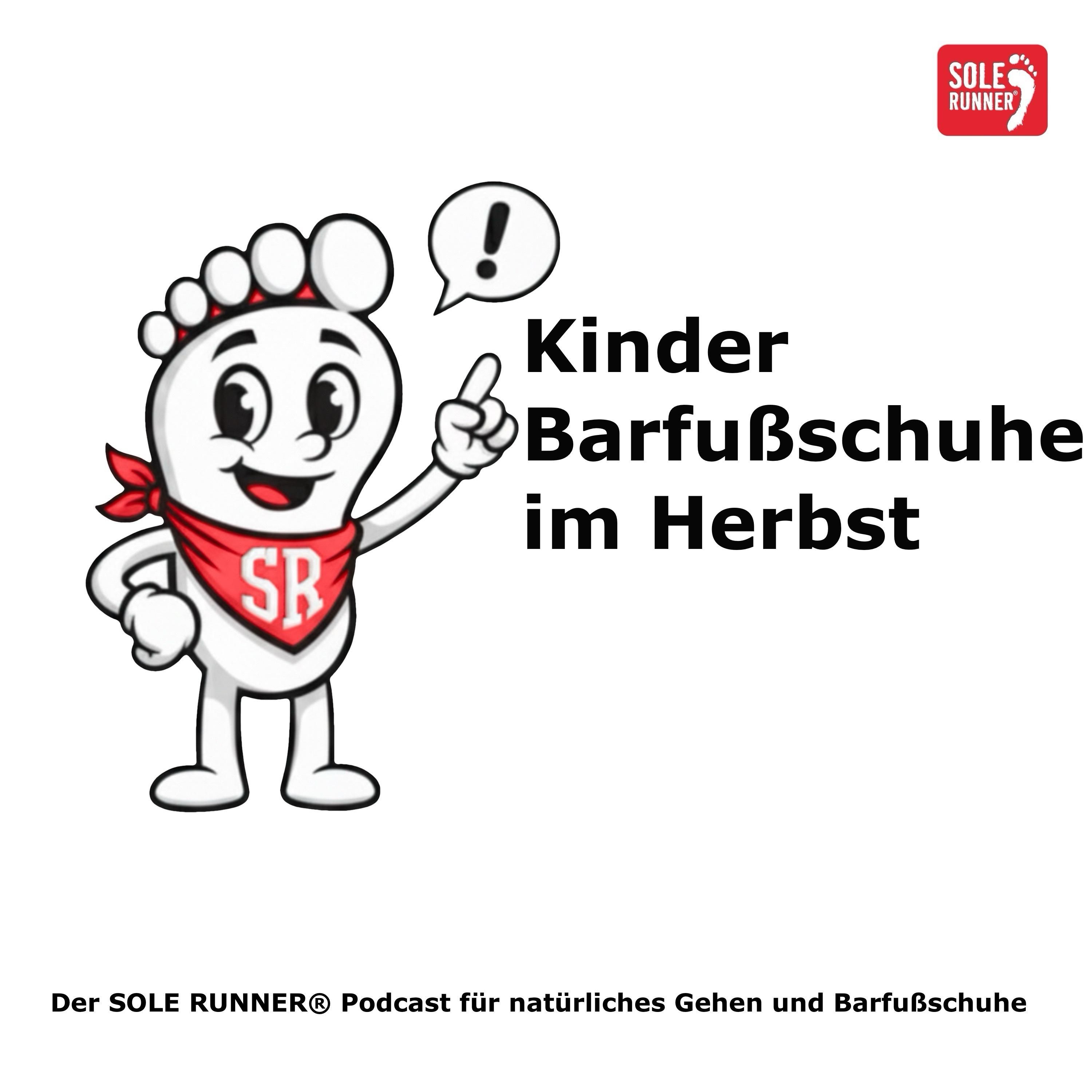 Barfußschuhe für Kinder im Herbst
